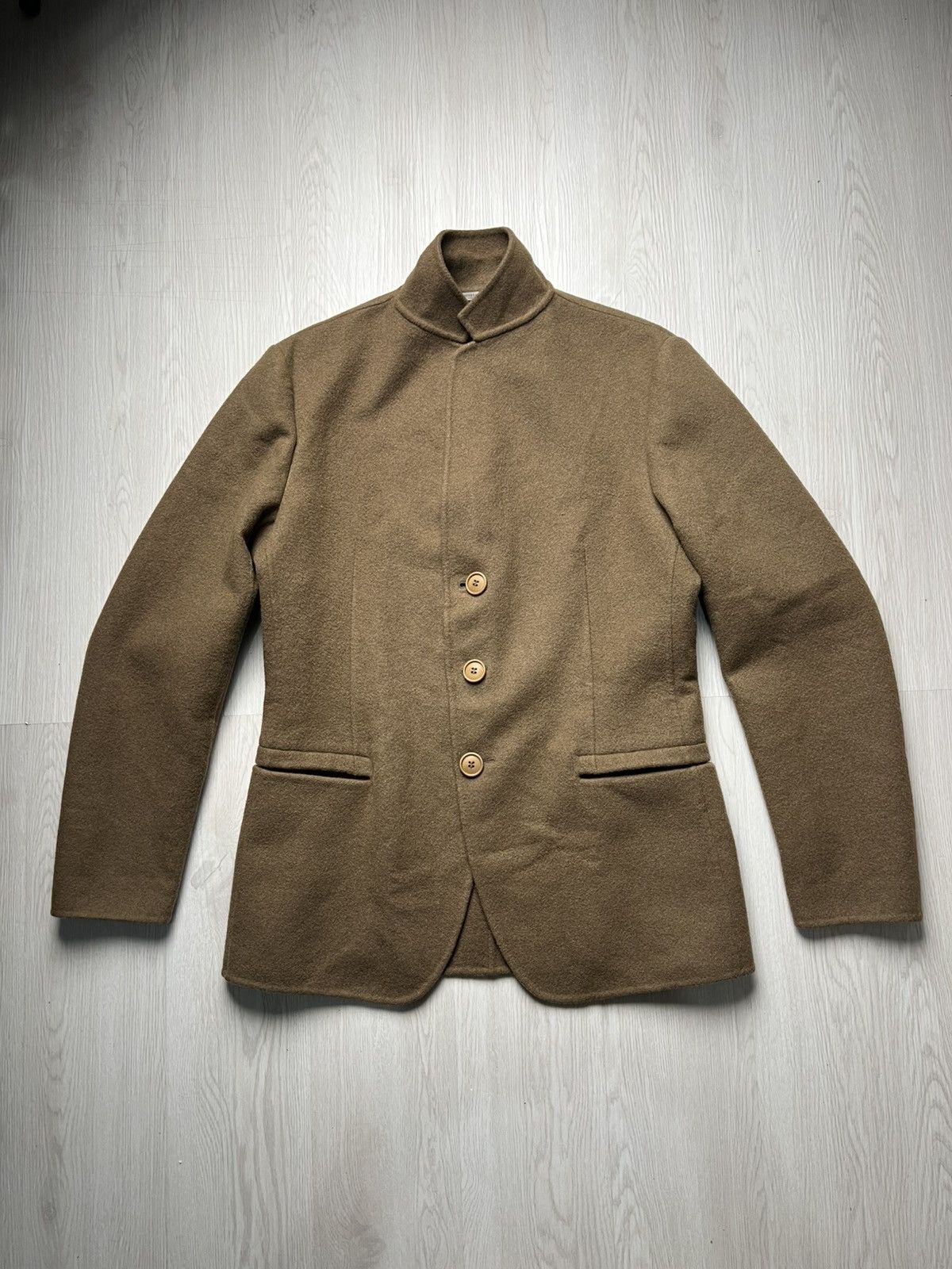 Bottega Veneta Bottega Veneta Cashmere Blazer Jacket Size US M / EU 48-50 / 2 - 2 Thumbnail