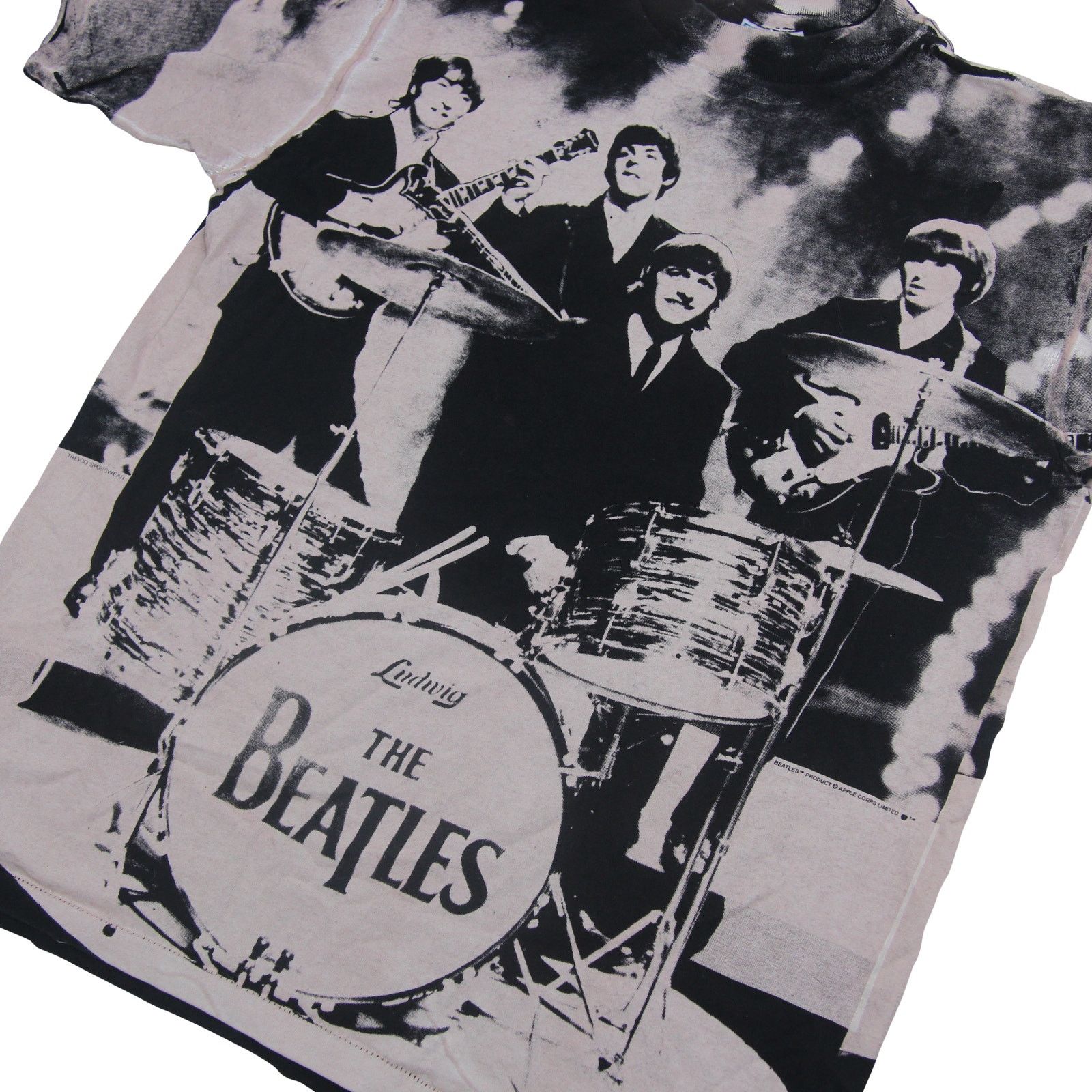 Band Tees × Vintage Vintage The Beatles Allover Print Graphic T Shirt Size US L / EU 52-54 / 3 - 2 Thumbnail