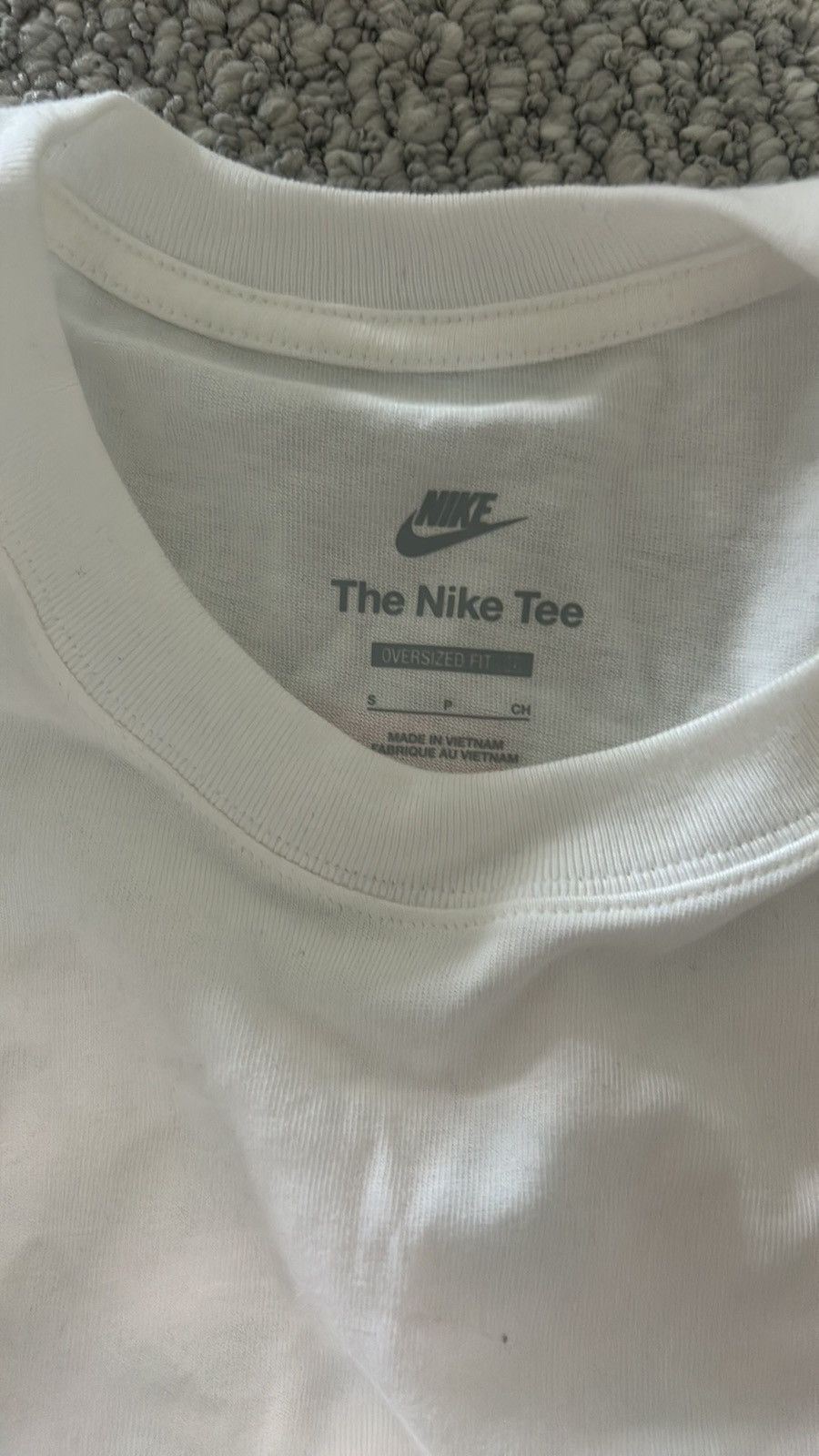 Nike Nike “Sole Food” oversized white t-shirt short sleeve Size US S / EU 44-46 / 1 - 4 Thumbnail