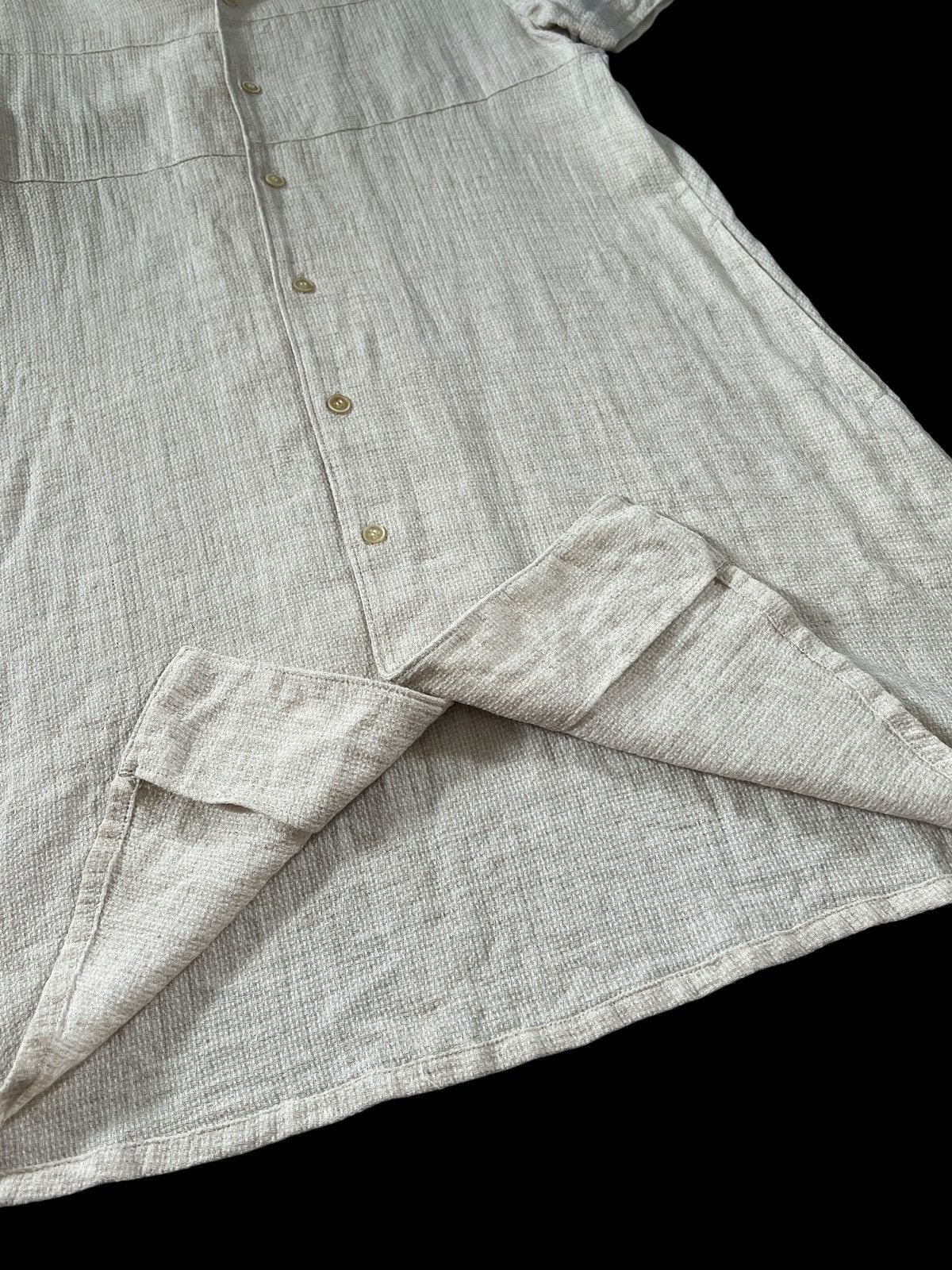 Tricot Comme des Garcons SS94 Tricot Comme des Garçons Linen Rayon Blend Mini Dress Size S / US 4 / IT 40 - 10 Thumbnail