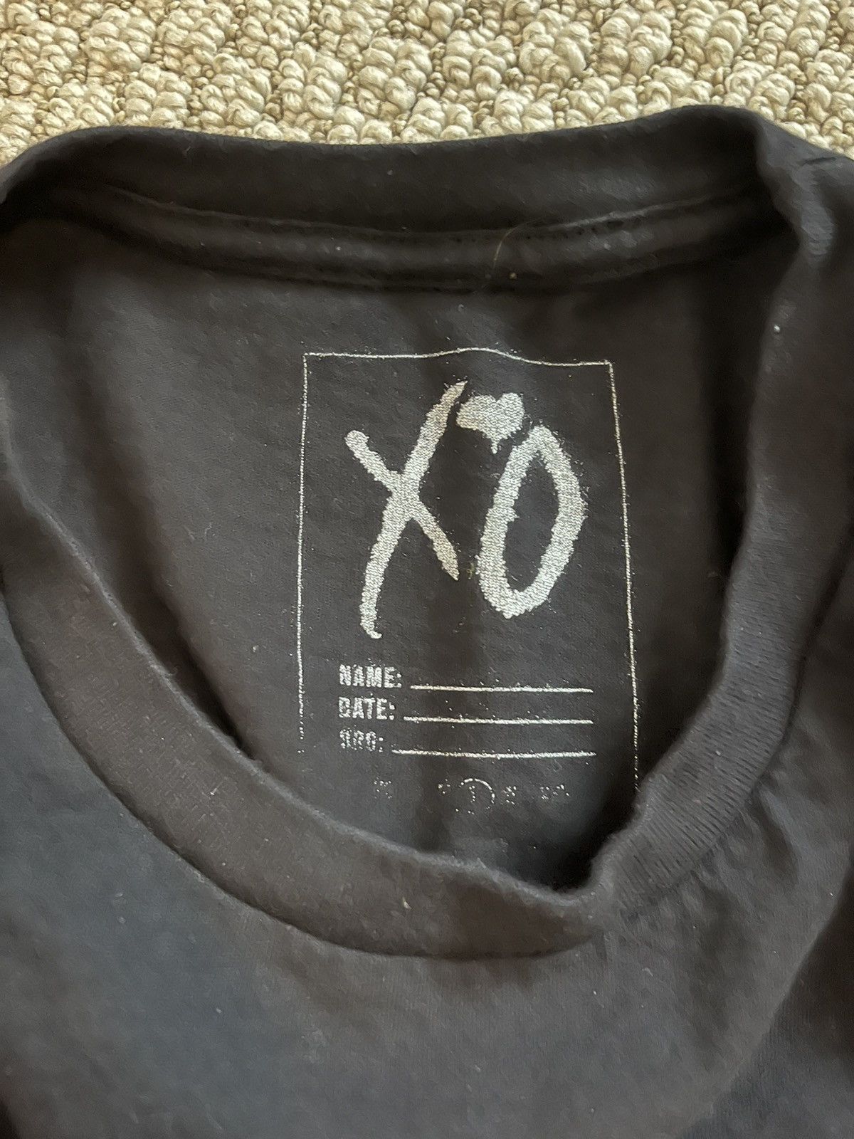 XO The Weeknd Trilogy 5 Year Anniversary along sleeve Size US L / EU 52-54 / 3 - 4 Thumbnail