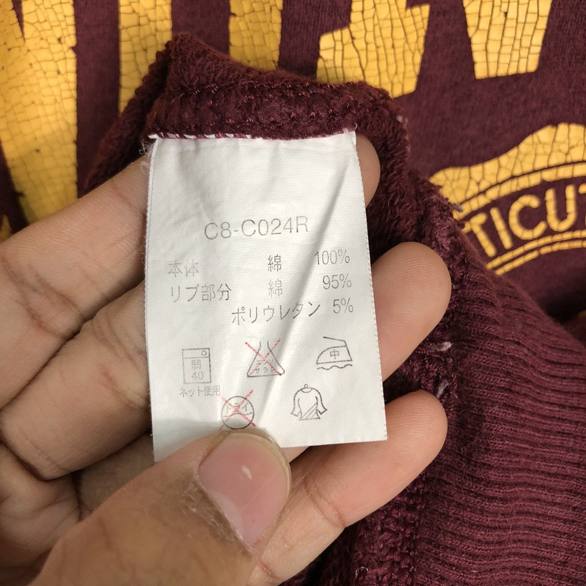 Champion Vintage Sweatshirt Champion Norwich Connecticut State Champ Size US L / EU 52-54 / 3 - 15 Thumbnail