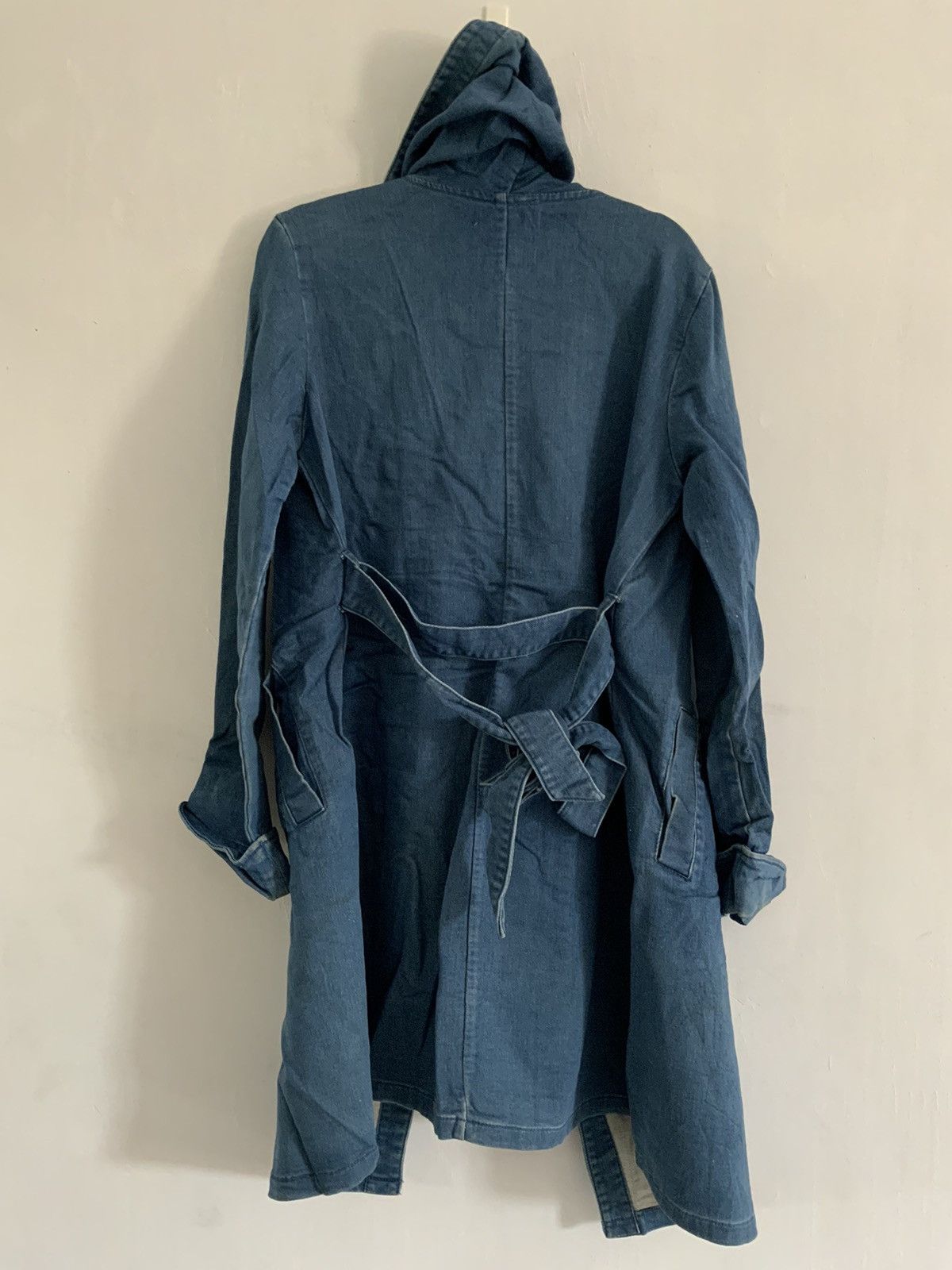 Denime Cecil Mcbee Indigo Denim Cardigan Size US M / EU 48-50 / 2 - 2 Thumbnail