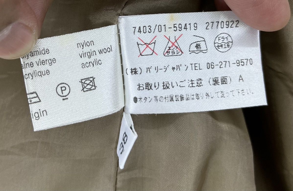 Bally Vintage Bally Button Up Wool Jacket Size XS / US 0-2 / IT 36-38 - 8 Thumbnail