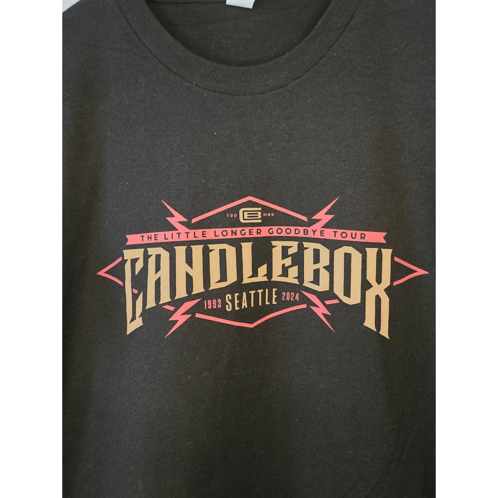 Tultex Candlebox Shirt Seattle M The Little Longer Goodbye Tour Tee Size US M / EU 48-50 / 2 - 2 Thumbnail