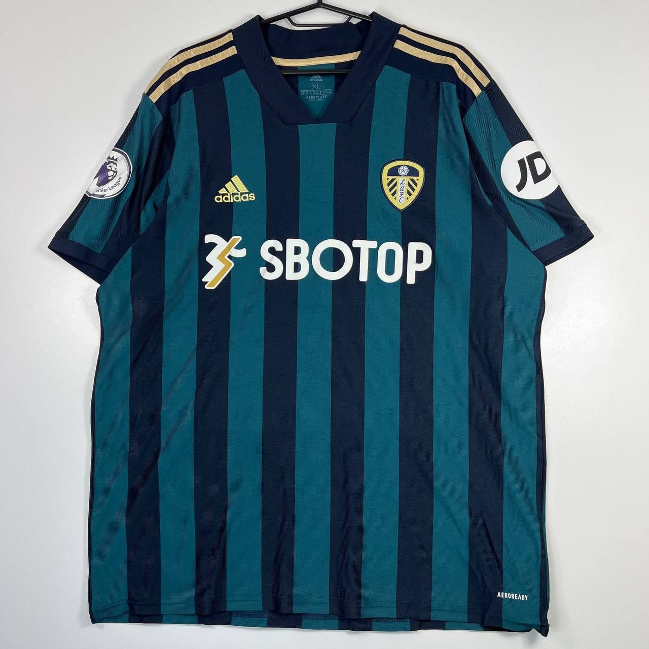 Adidas Leeds United 2021/22 Away Premier League Jersey Adidas Sz XL Size US XL / EU 56 / 4 - 1 Thumbnail