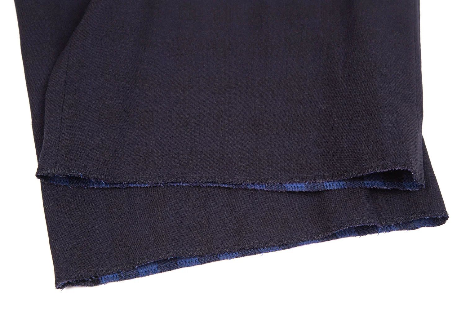 Issey Miyake Summer Wool Check Pants in Navy Size 4 Size US 36 / EU 52 - 7 Thumbnail