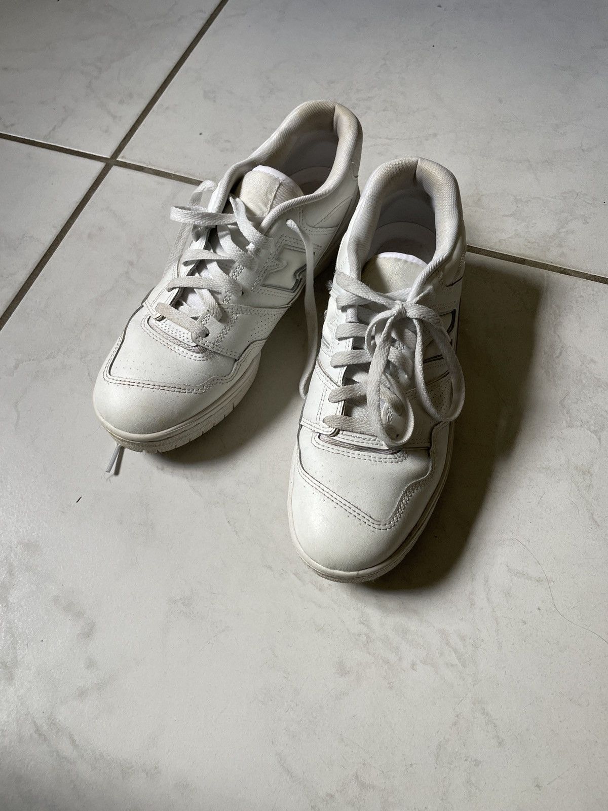 New Balance White New Balance 550s Size US 8 / EU 41 - 4 Thumbnail