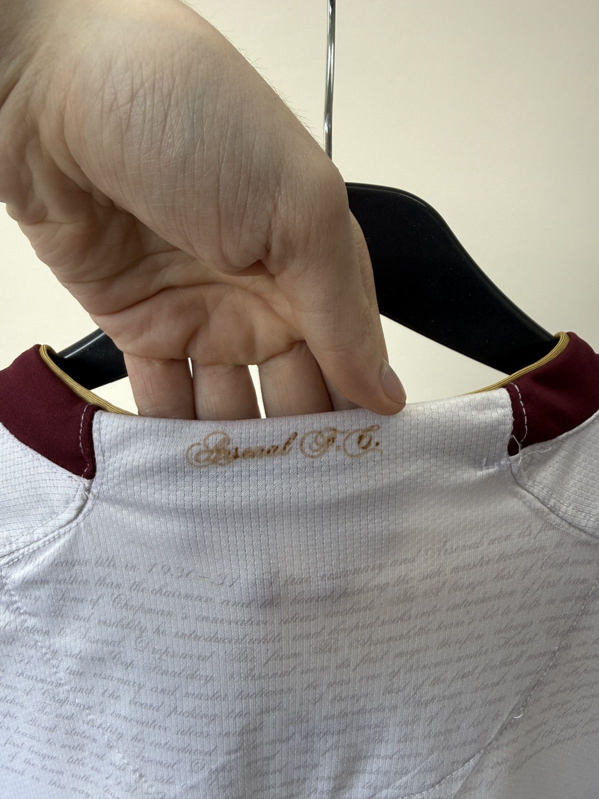 Nike ARSENAL LONDON 2007 2008 AWAY FOOTBALL SOCCER JERSEY NIKE Size US XXL / EU 58 / 5 - 15 Thumbnail