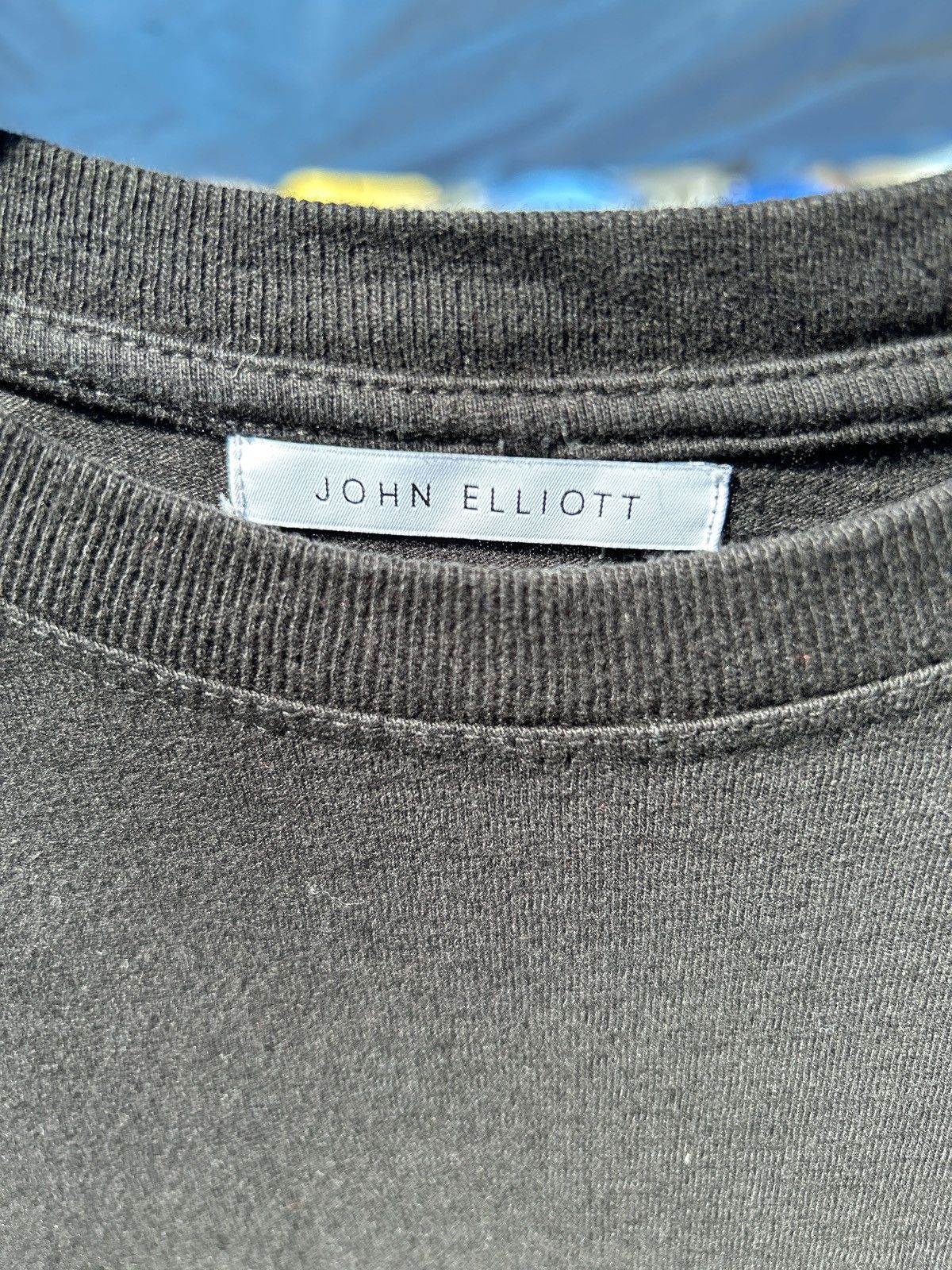 John Elliott John Elliot black tee Size US XL / EU 56 / 4 - 1 Thumbnail