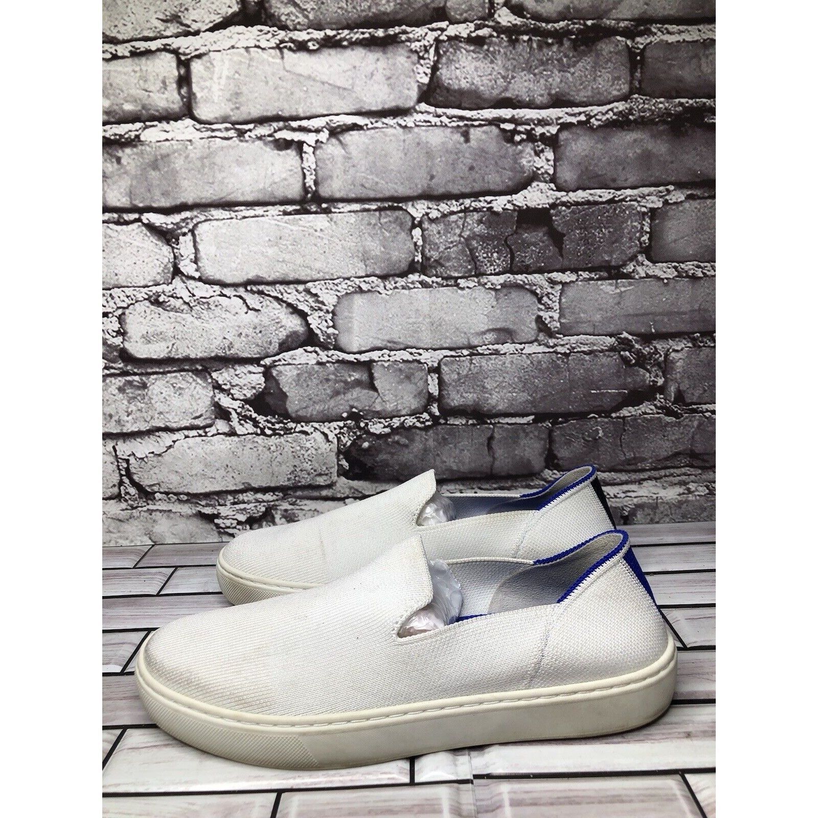 Other Rothy’s The Sneaker White Knit Fabric Casual Comfort Shoes W Size US 7 / IT 37 - 1 Thumbnail