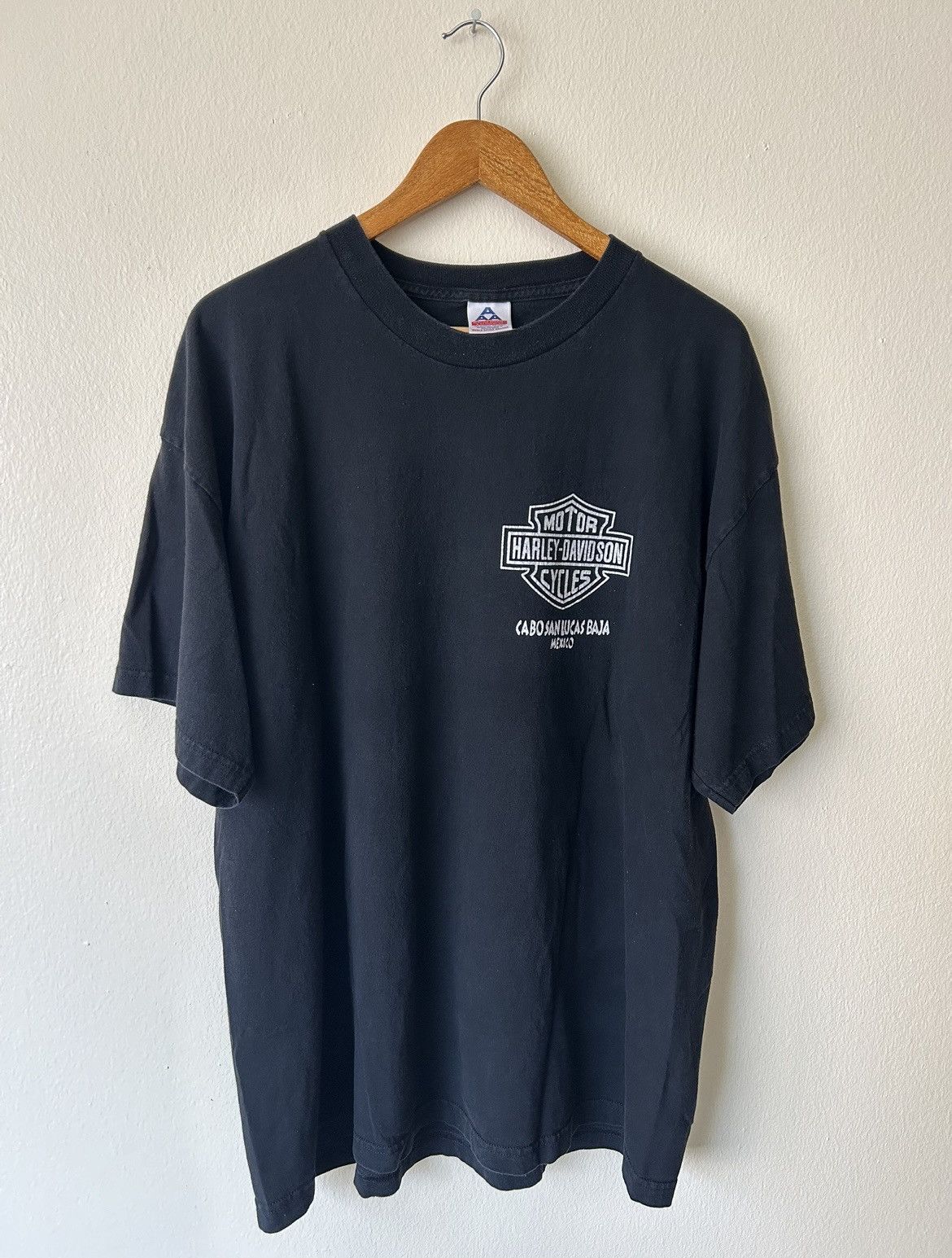 Harley Davidson Vintage Harley Davidson Flame Tee Size US XL / EU 56 / 4 - 2 Thumbnail