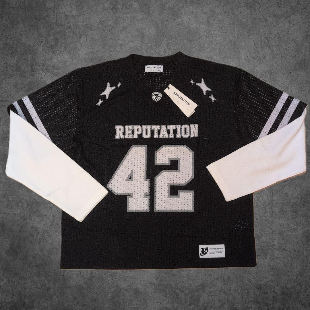 Reputation Studios Reputation Studios “42 Jersey” Long Sleeve Mesh Top L Size US L / EU 52-54 / 3 - 1 Thumbnail