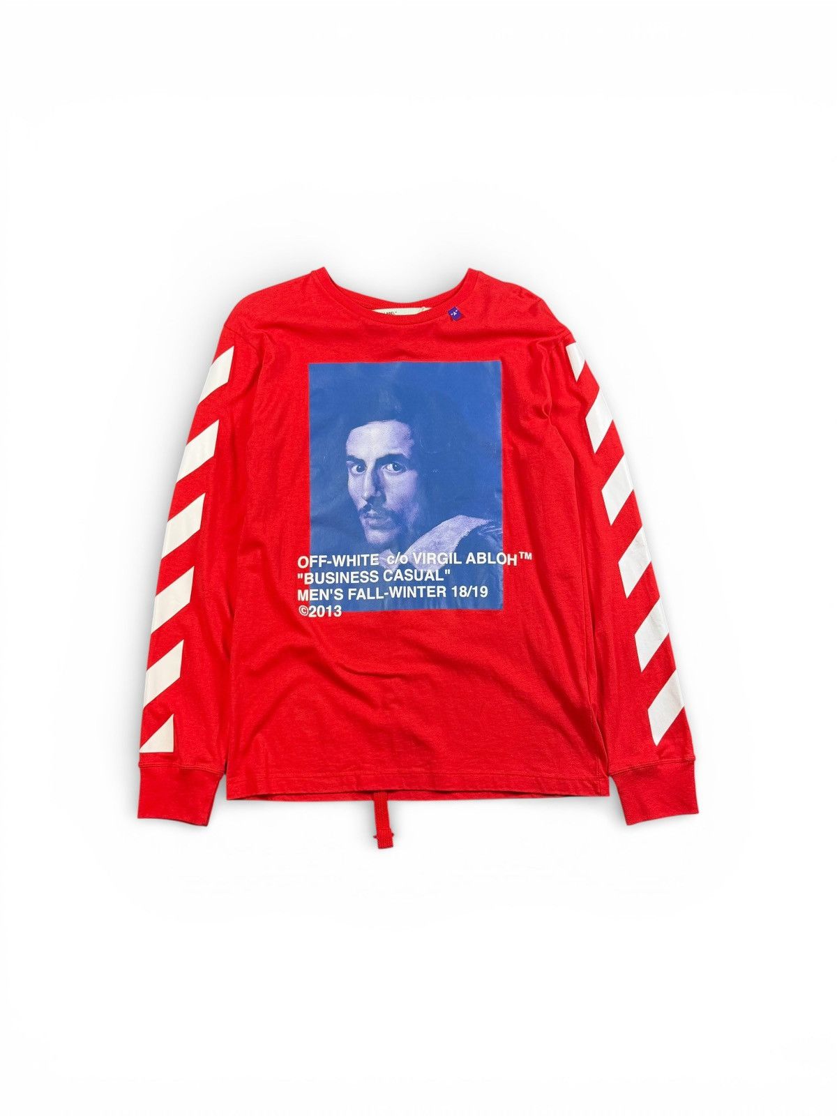 Off-White Offwhite Face Long Sleeve T-Shirt Size US L / EU 52-54 / 3 - 1 Thumbnail