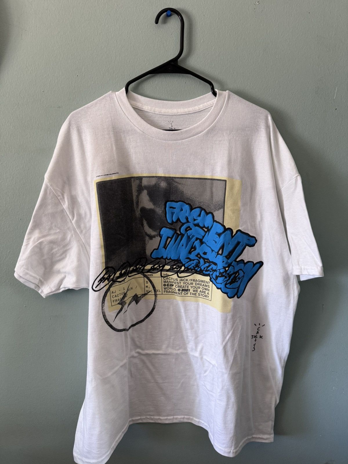 Fragment Design × Kaws × Travis Scott Travis Scott Fragment tee Size US XXL / EU 58 / 5 - 1 Thumbnail