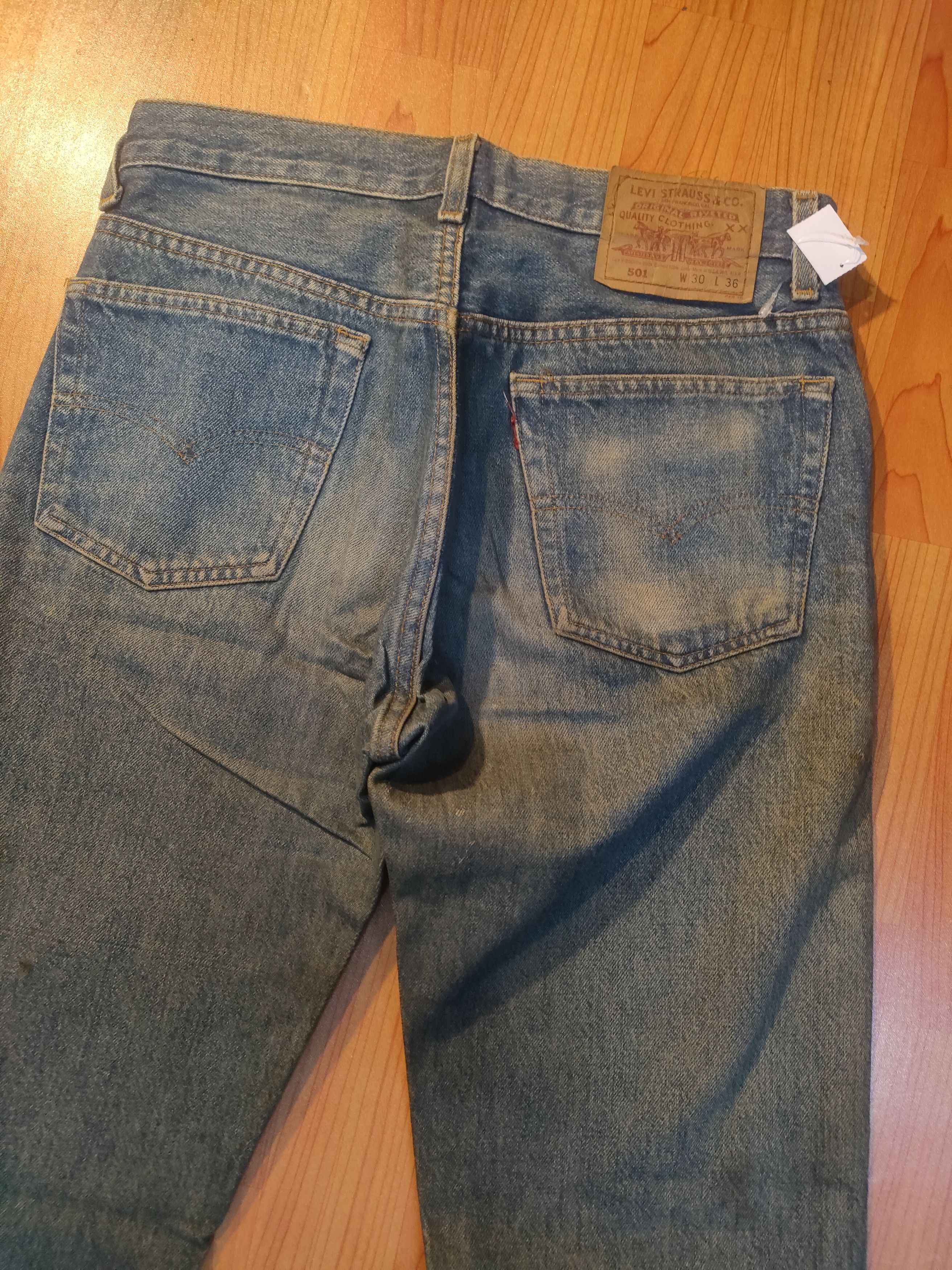 Levi's × Levi's Vintage Clothing Vintage Levi's 501 90s Size US 30 / EU 46 - 3 Thumbnail