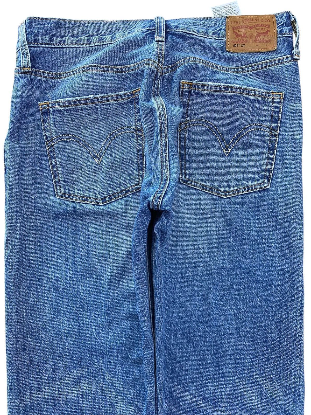 Levi's Levi’s Blue Wash Distressed Style Skinny Leg Jeans Size US 29 - 4 Thumbnail