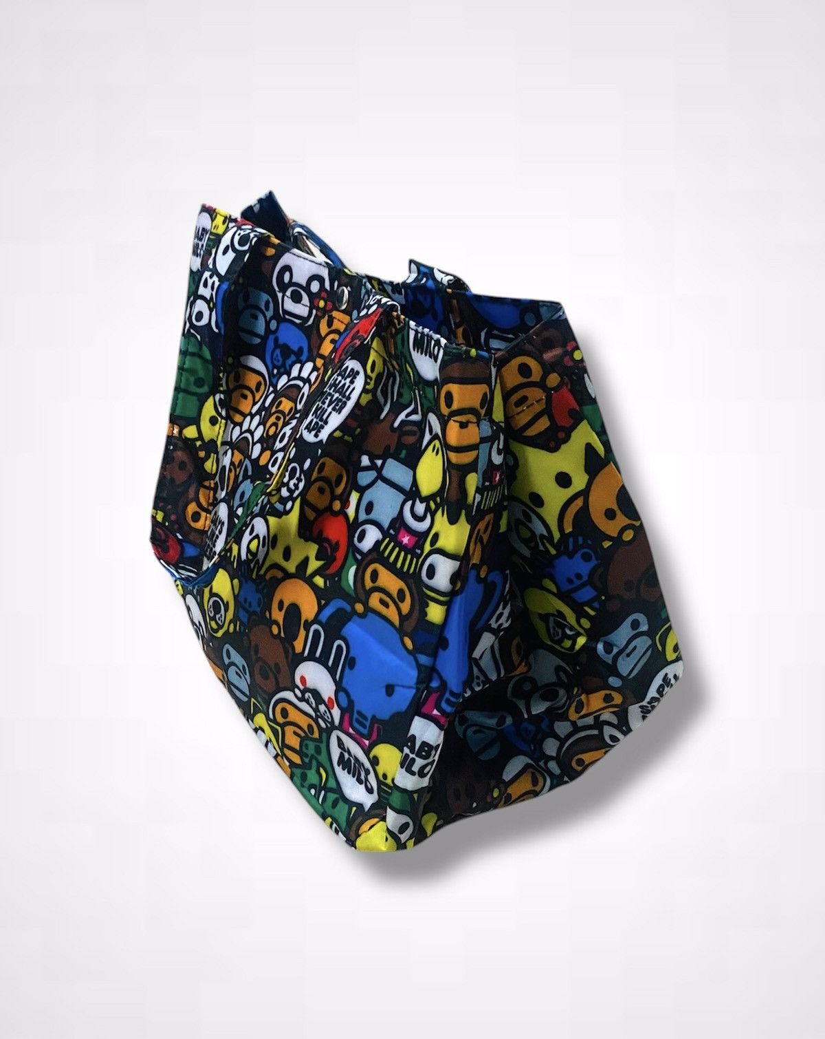 Bape A08 🇯🇵 Baby Milo by A Bathing Ape Magazine Tote Bag Size ONE SIZE - 5 Thumbnail