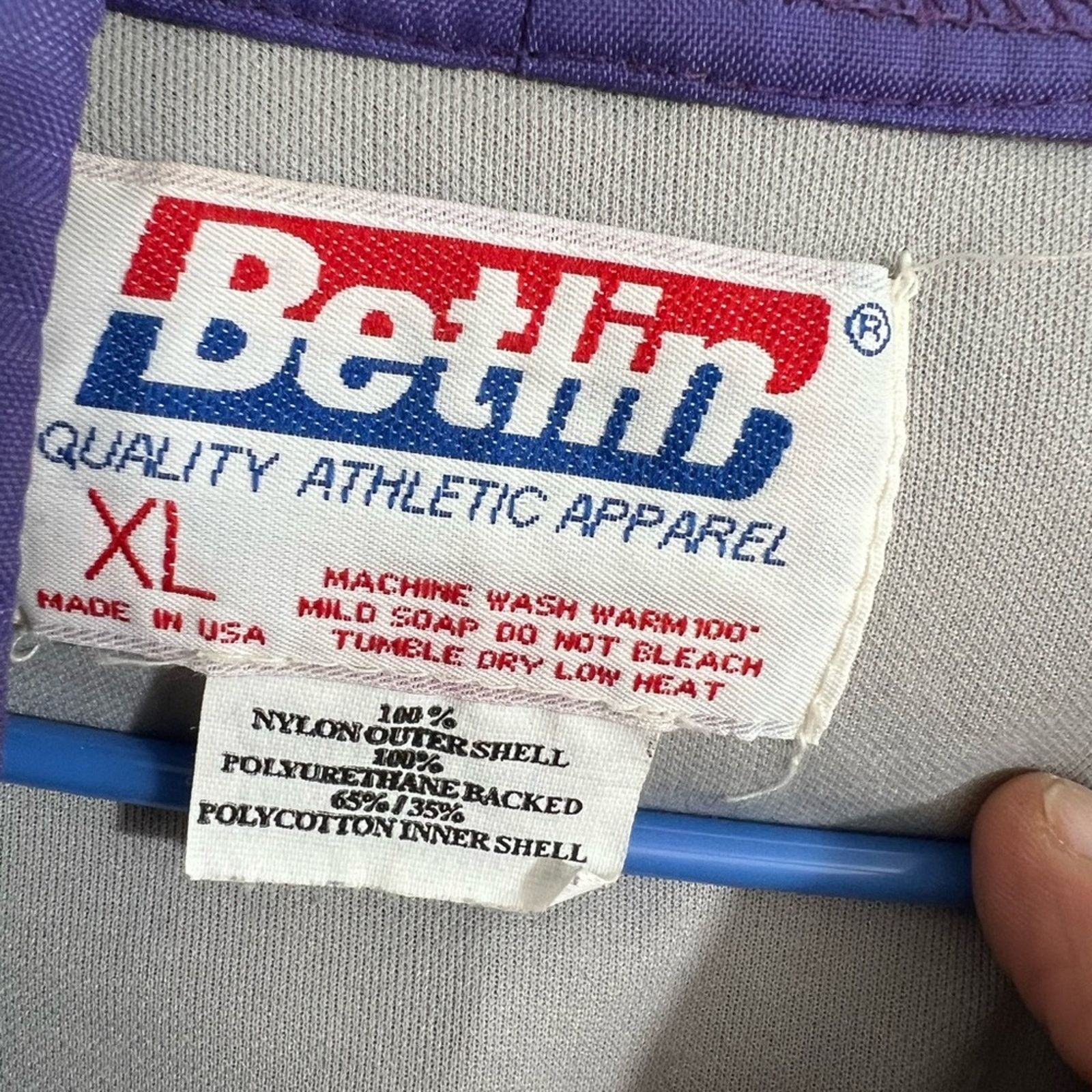 Vintage Vintage Betlin Monroe Eagles Zip Jacket 80s LAKERS PRO LINE Size US XL / EU 56 / 4 - 6 Thumbnail