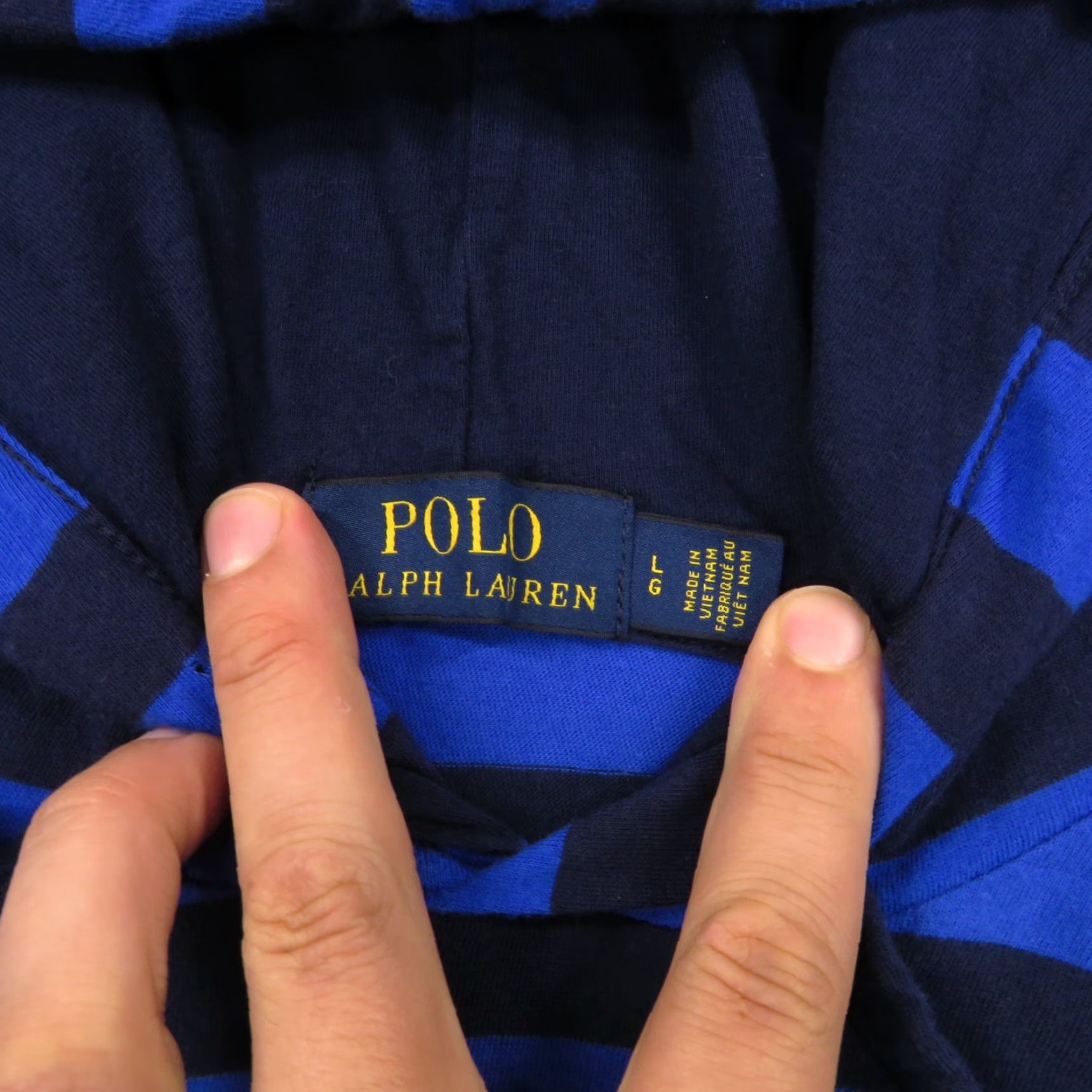 Polo Ralph Lauren Polo Ralph Lauren Hoodie Men Large Navy Red Pony Lightweight Hooded Shirt PRL (Crew Neck, Long Sleeve, Knit Cotton, Embroidered Logo) Size US L / EU 52-54 / 3 - 4 Thumbnail