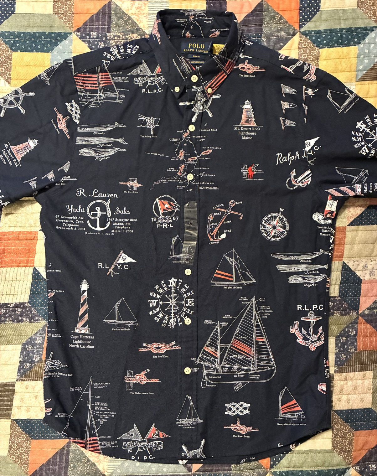 Polo Ralph Lauren *NWT* POLO RALPH LAUREN S/S BUTTON UP SHIRT- SIZE MEDIUM Size US M / EU 48-50 / 2 - 4 Thumbnail