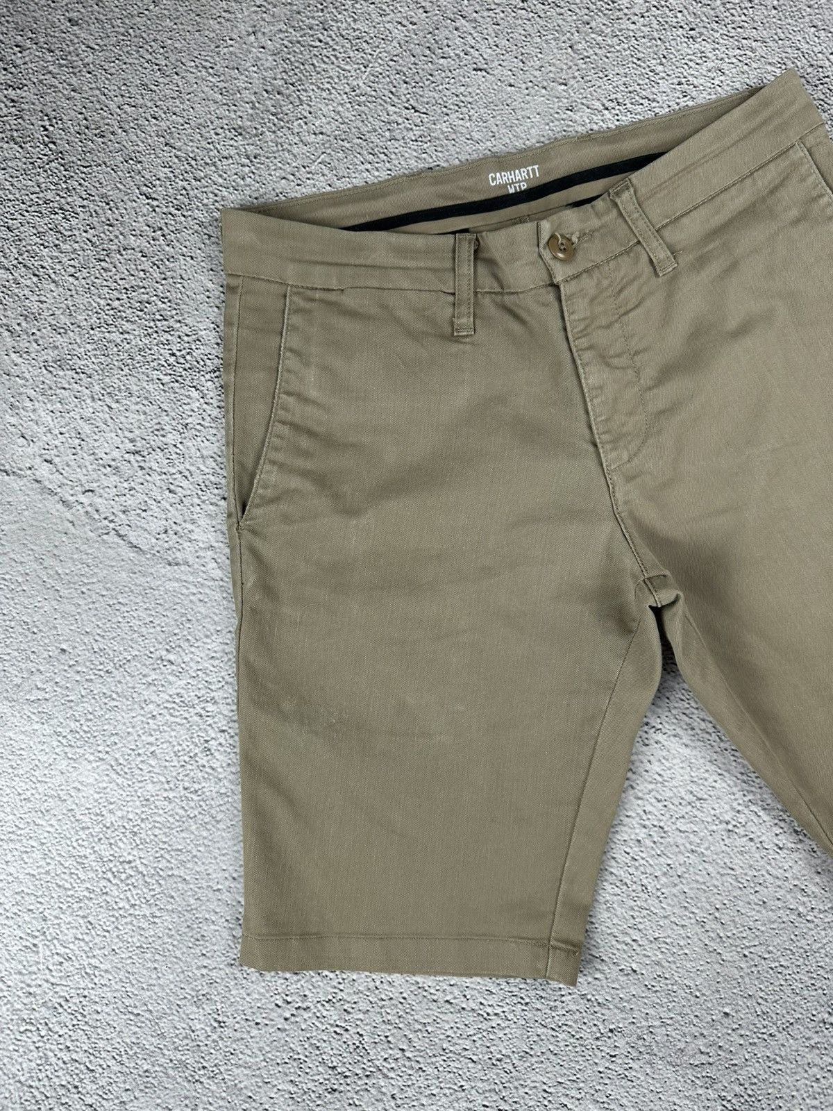 Carhartt Wip Vintage Carhartt Wip Denim Short Baggy Y2K Distressed Size US 30 / EU 46 - 3 Thumbnail