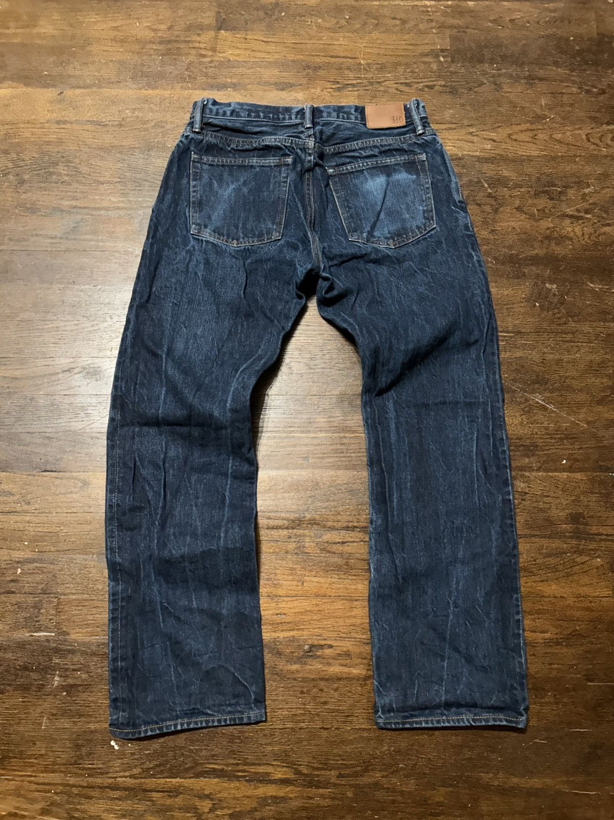 Gap Gap Straight Leg Selvedge Denim Jeans Size US 30 / EU 46 - 6 Thumbnail