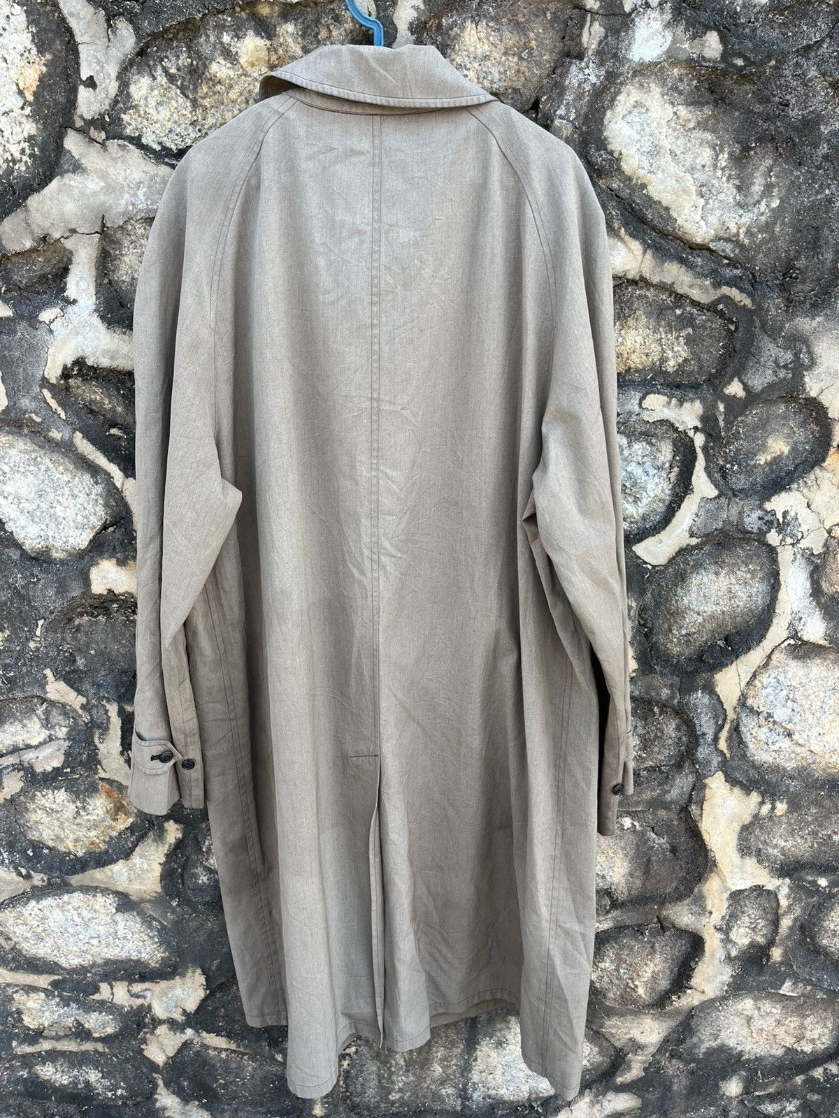 Burberry Vintage Burberry trench Coat Size US XL / EU 56 / 4 - 4 Thumbnail