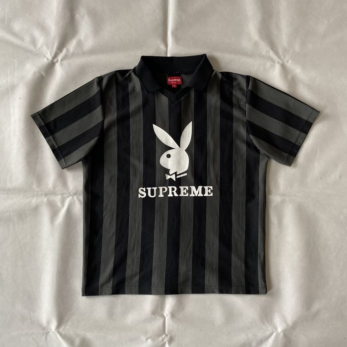 Supreme 🔥SS18 Supreme x Playboy Soccer Jersey | Grailed