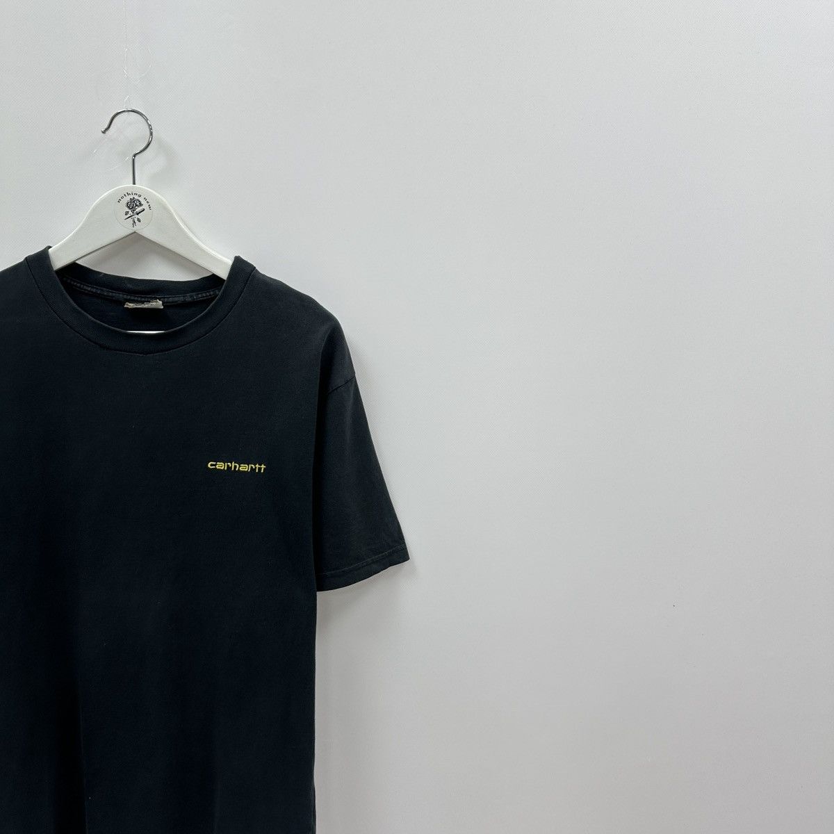 Carhartt Vintage 00s Carhartt Embroidered logo faded tee y2k hype og Size US L / EU 52-54 / 3 - 2 Thumbnail