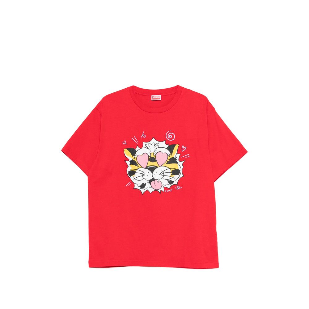 Kenzo Kenzo RED T-Shirts & Vests - T-Shirts Size US L / EU 52-54 / 3 - 1 Thumbnail