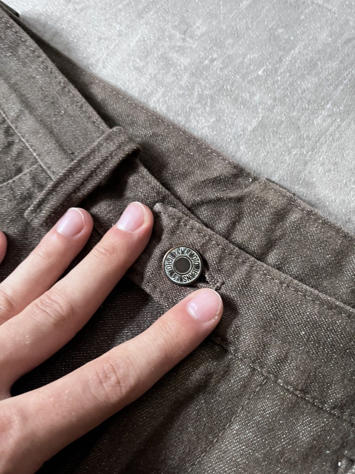 Yohji Yamamoto Y's x Shotaro Ishinomori A/W 2007 reversible pants Size US 30 / EU 46 - 13 Thumbnail