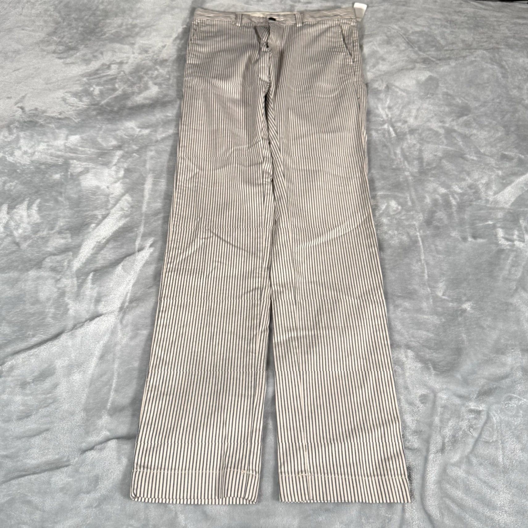 Brooks Brothers Brooks Brothers Red Fleece Striped Dress Pants Mens 30x34 Slim Fit Cotton NEW Size US 30 / EU 46 - 7 Thumbnail