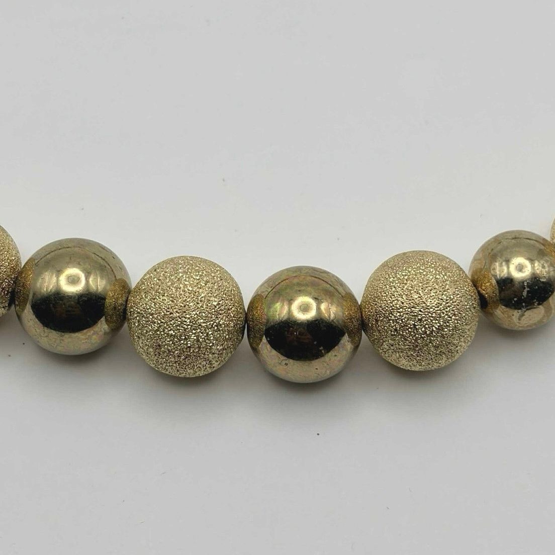 Other Gold Beaded Necklace Size ONE SIZE - 2 Thumbnail