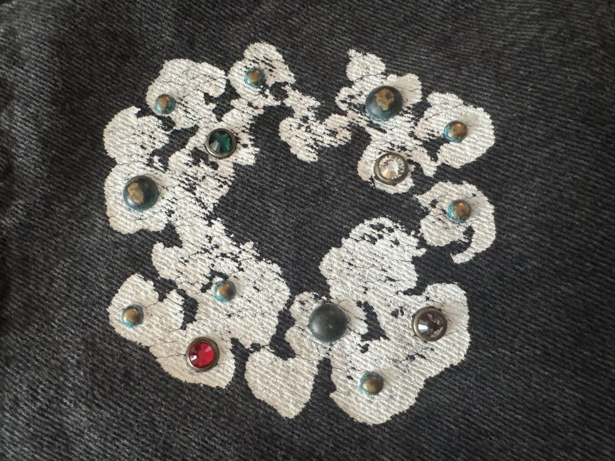 DENIM TEARS Denim Tears x Levi's 501 Cotton Rhinestone Wreath Jeans Size US 38 / EU 54 - 7 Thumbnail