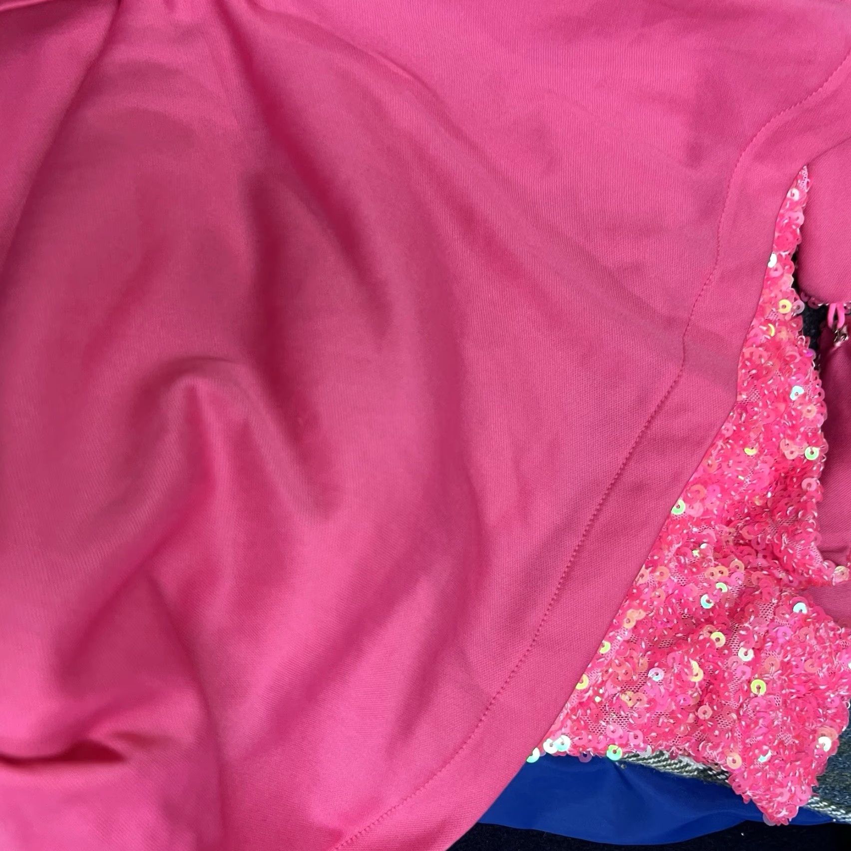 Nasty Gal Nasty Gal Sequin Sleeveless Top Womens Size 8 Pink Shirt 8 Womens Pink Sequin Sleeveless Cropped City Classic Casual Summer Spring Womens Size M / US 6-8 / IT 42-44 - 6 Thumbnail