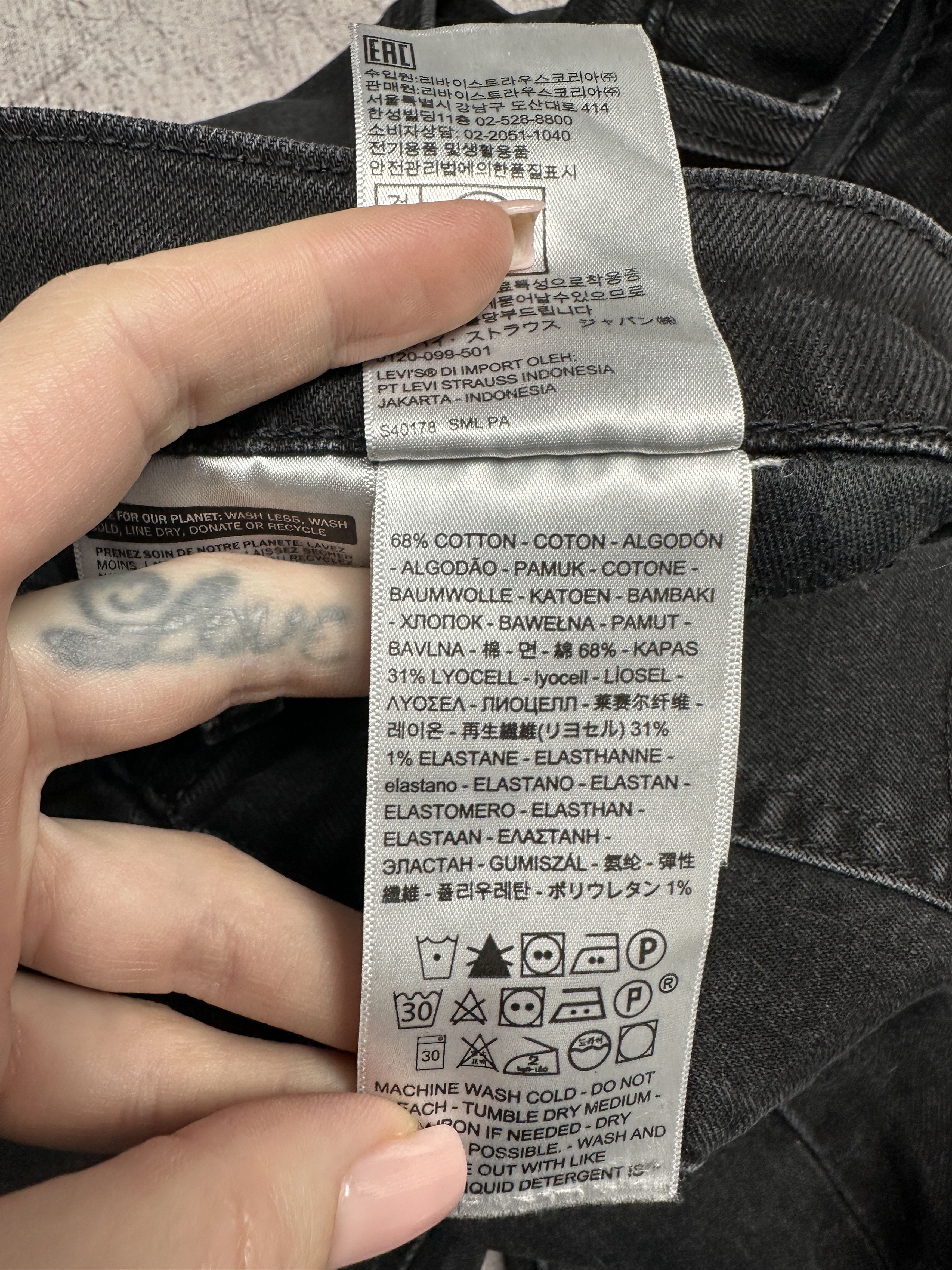 Levi's Levi's Mens Premium Denim Pants Big E Jeans Size 38 x 34 Size US 38 / EU 54 - 9 Thumbnail