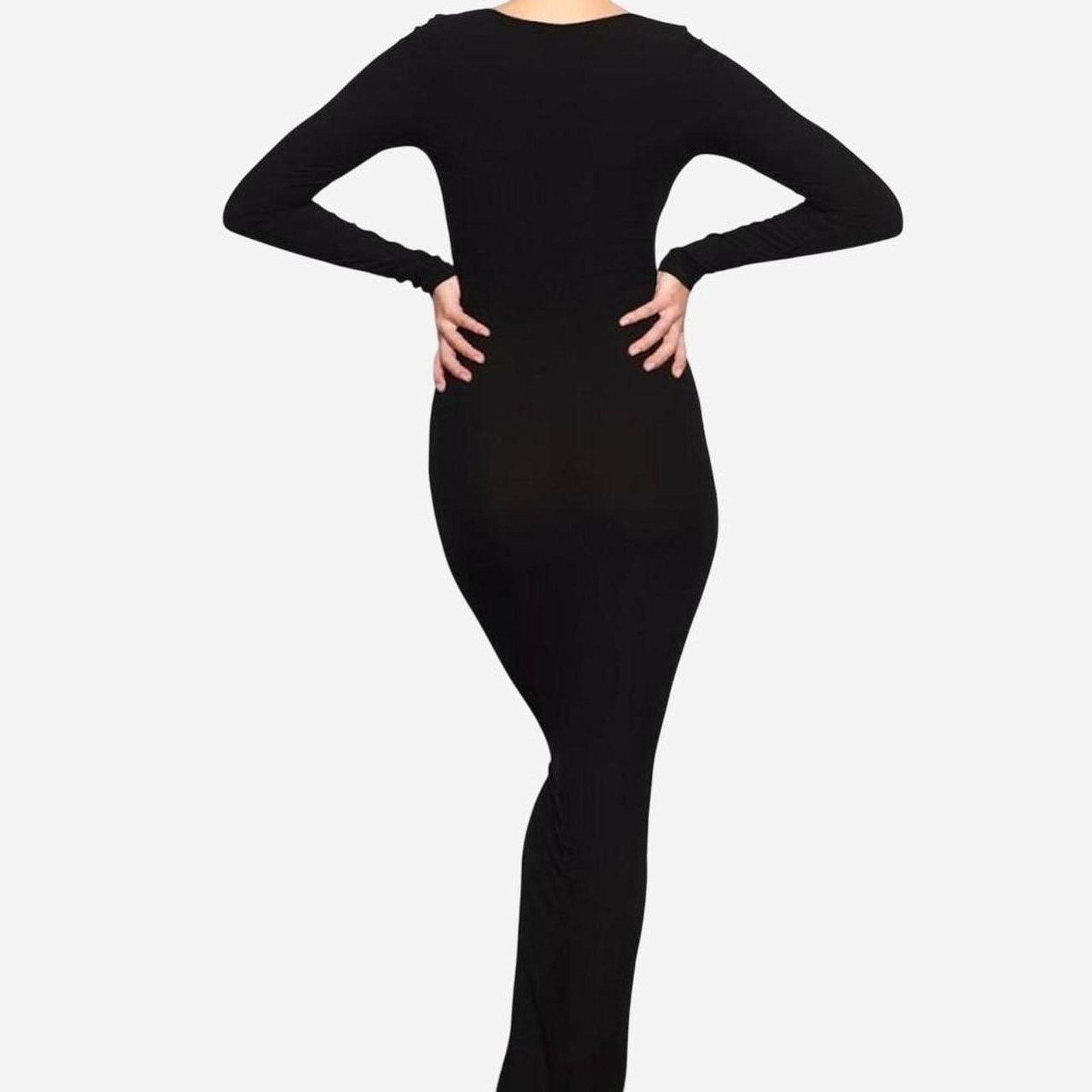 SKIMS Skims Soft Lounge Sleeve Dress in XS MSRP $90 Size XS / US 0-2 / IT 36-38 - 2 Thumbnail