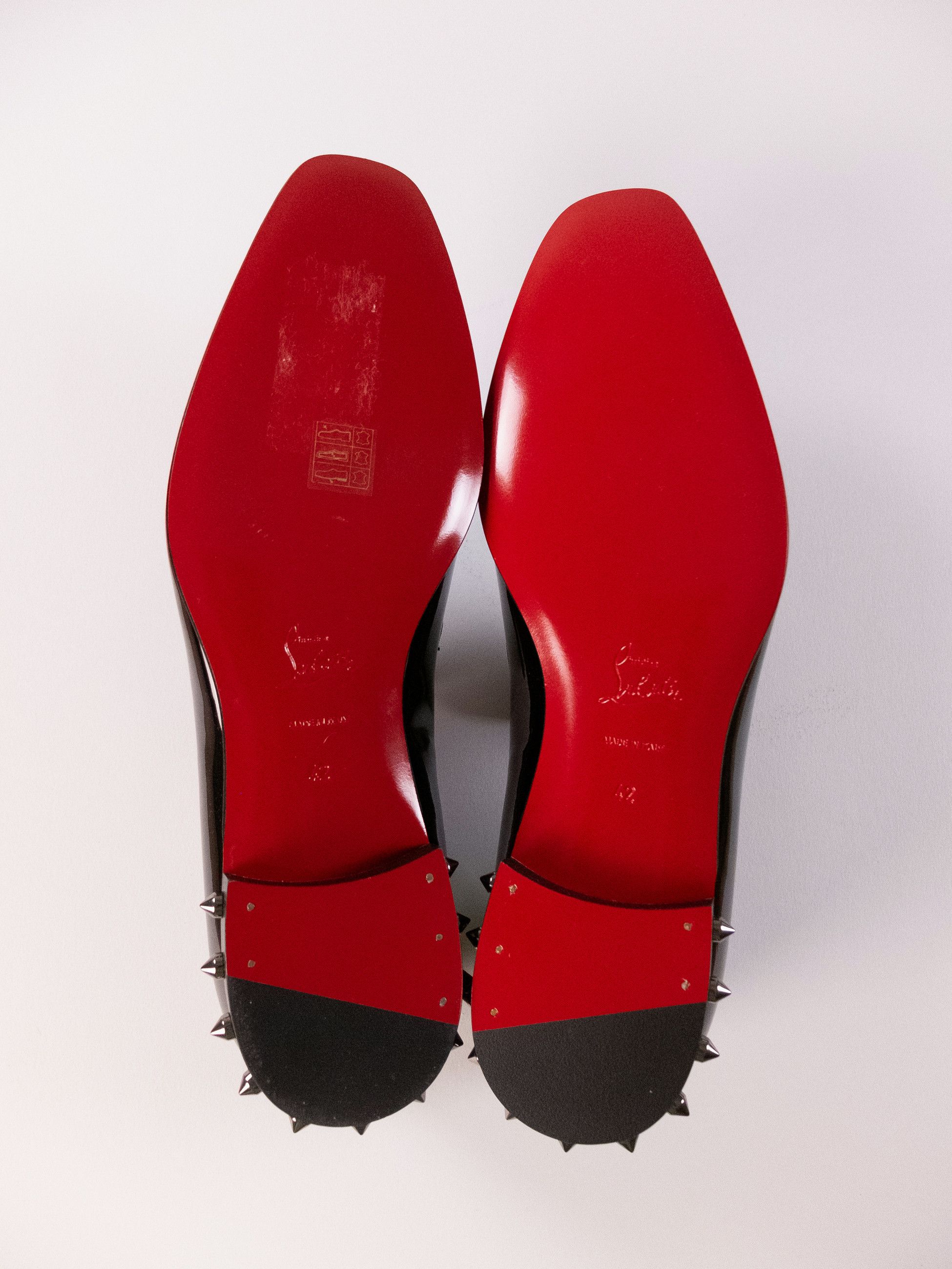 Christian Louboutin CHRISTIAN LOUBOUTIN Marquees black patent leather shoes 9 42 Size US 9 / EU 42 - 13 Thumbnail