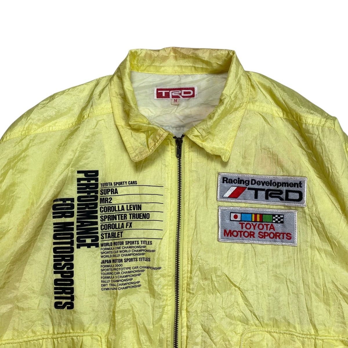 Sports Specialties Vintage TRD Toyota Big Logo Bomber Jacket Size US L / EU 52-54 / 3 - 3 Thumbnail