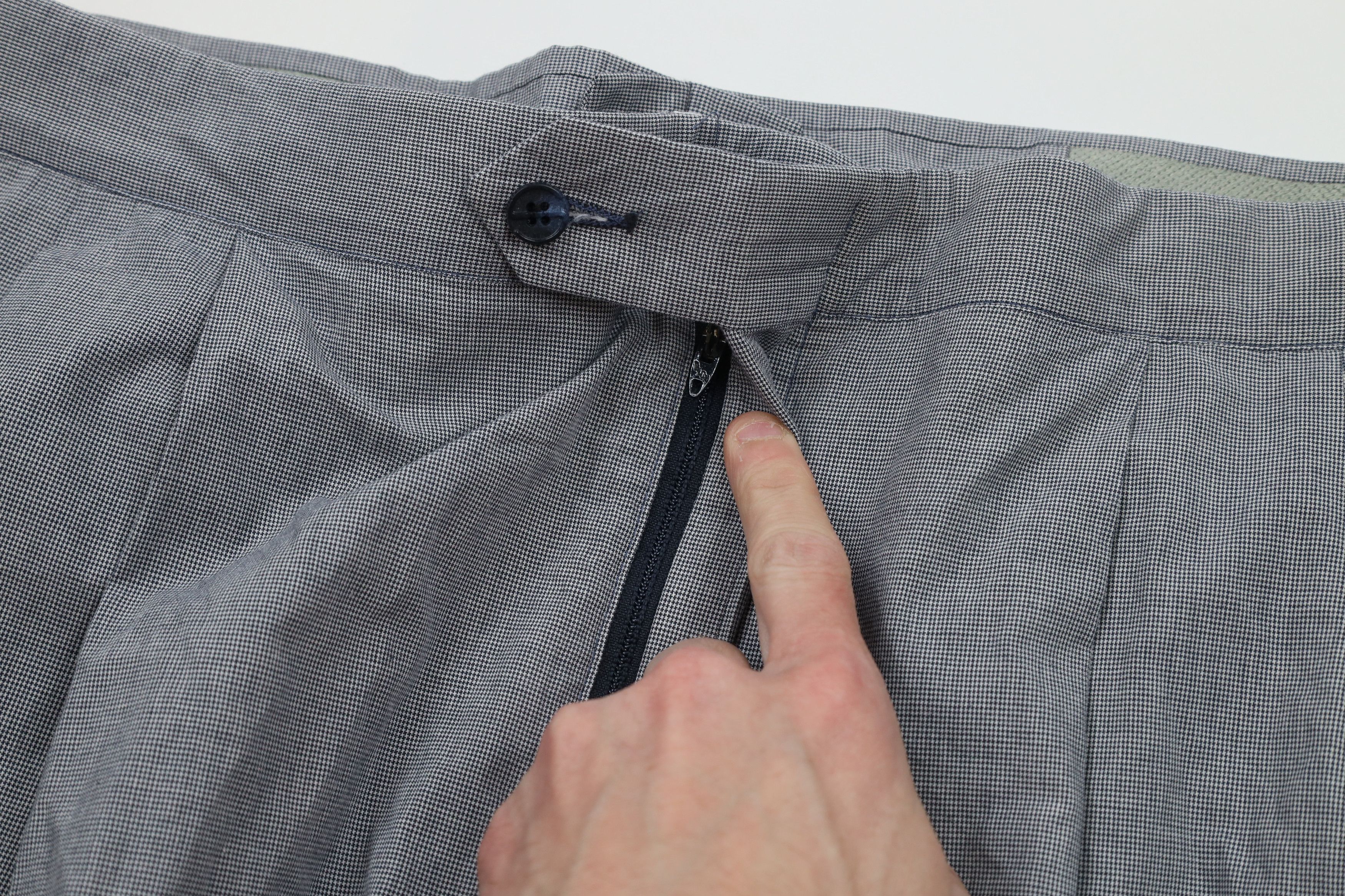 Vintage Vintage 90s Streetwear Wide Leg Chino Pants Houndstooth Size US 36 / EU 52 - 5 Thumbnail