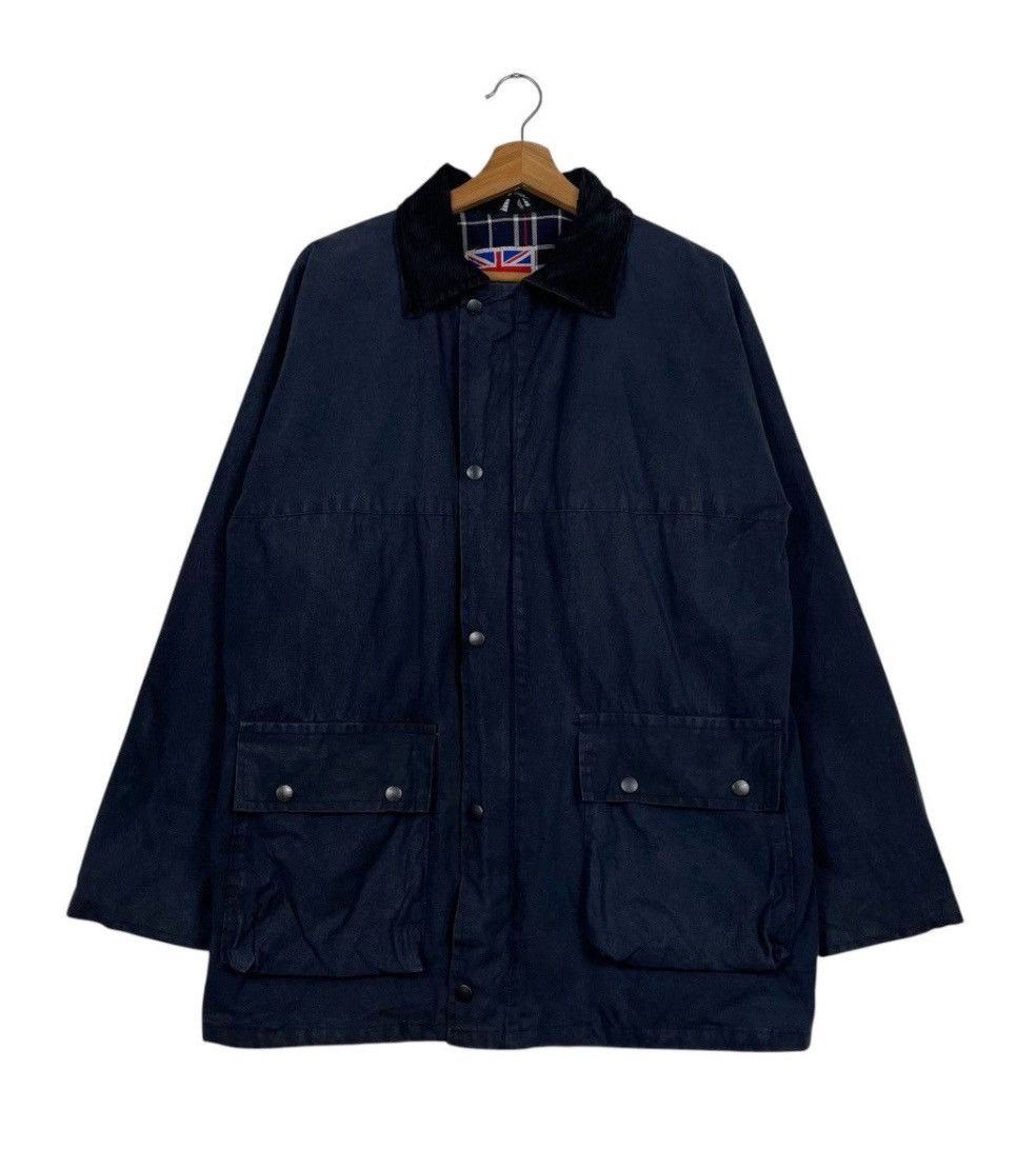 Japanese Brand 💥BRITISH WAXED JACKET INSPIRED BARBOUR Size US M / EU 48-50 / 2 - 1 Thumbnail
