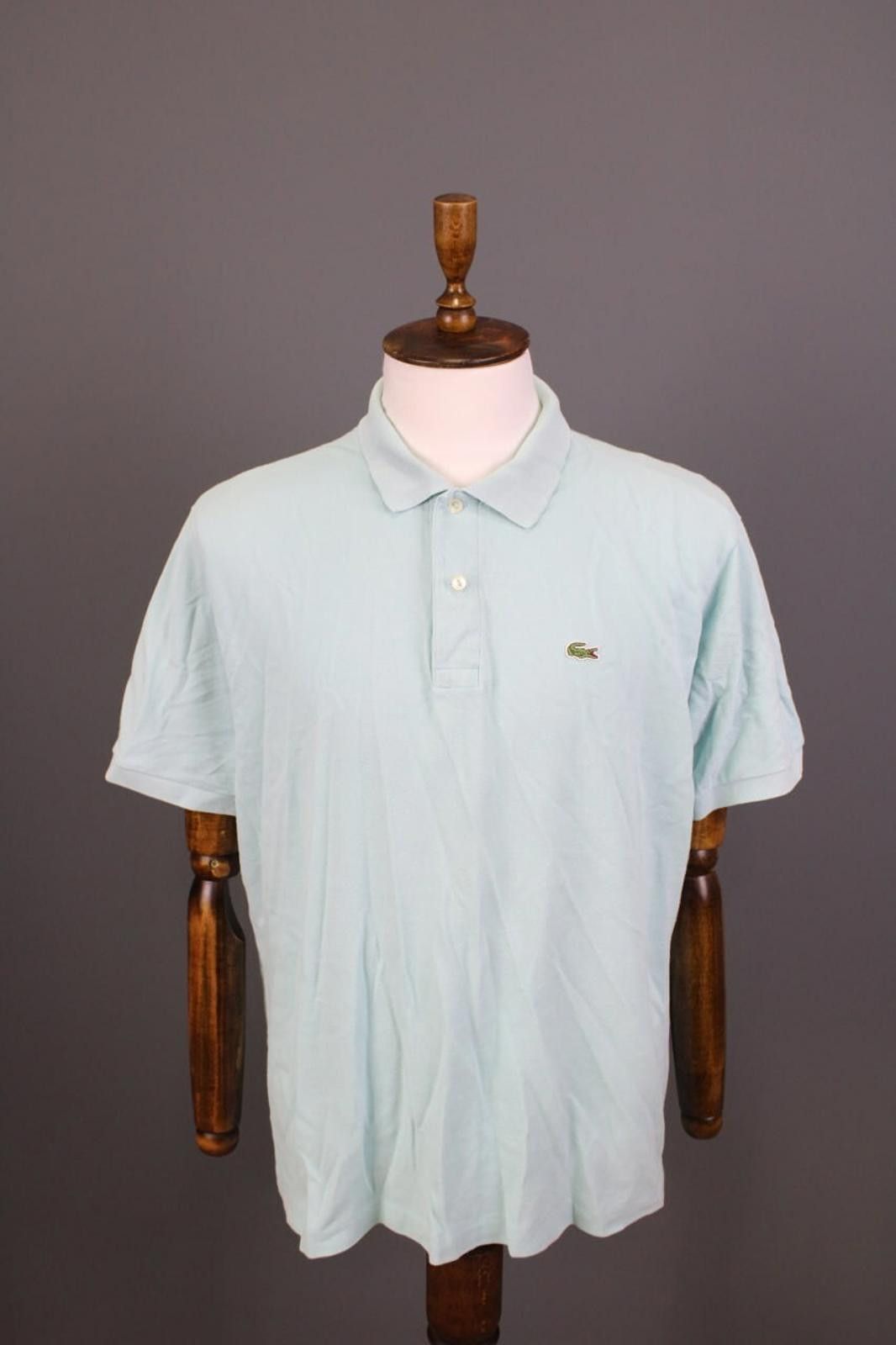 Lacoste Lacoste Blue Summer Men Short Sleeve Polo Shirt Size 7 / XXL Size US M / EU 48-50 / 2 - 1 Thumbnail