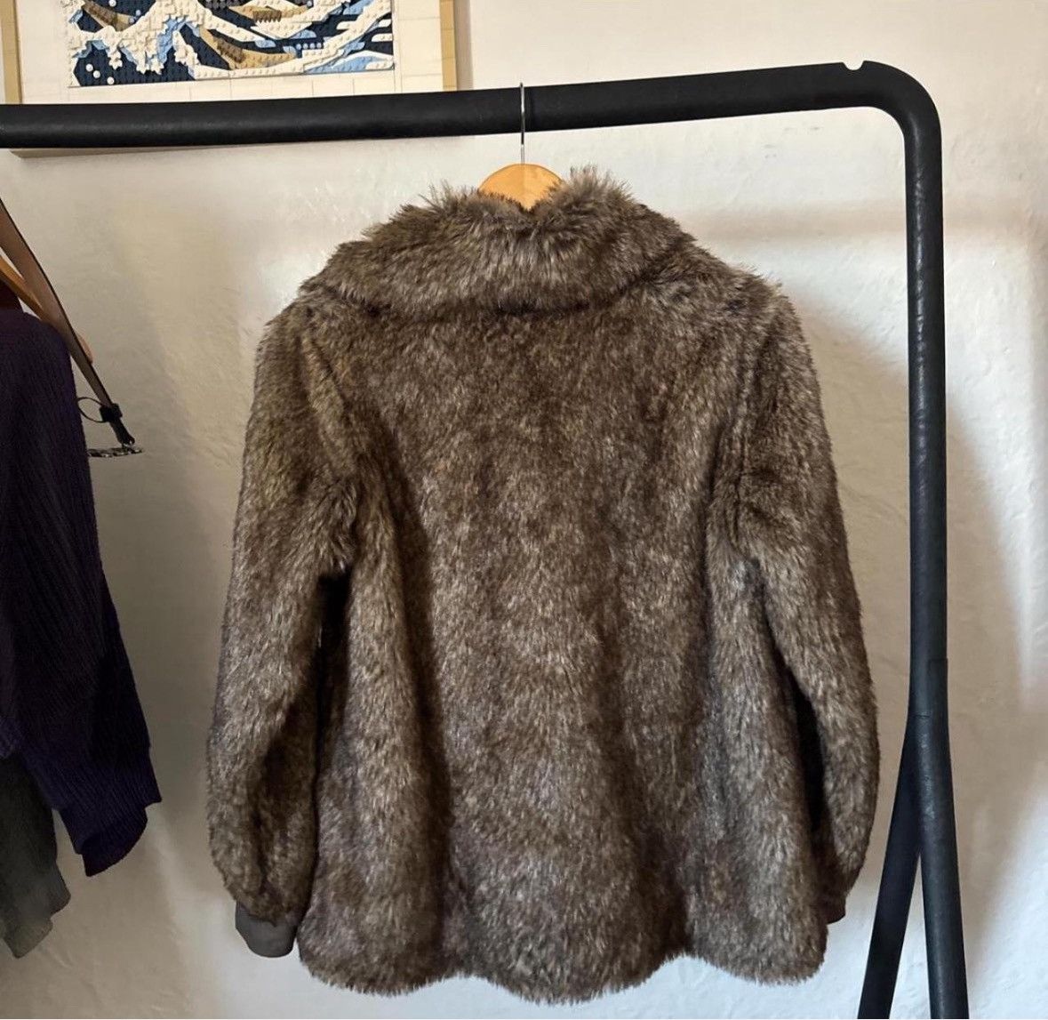 Diesel Vintage diesel fur jacket Size XS / US 0-2 / IT 36-38 - 2 Thumbnail