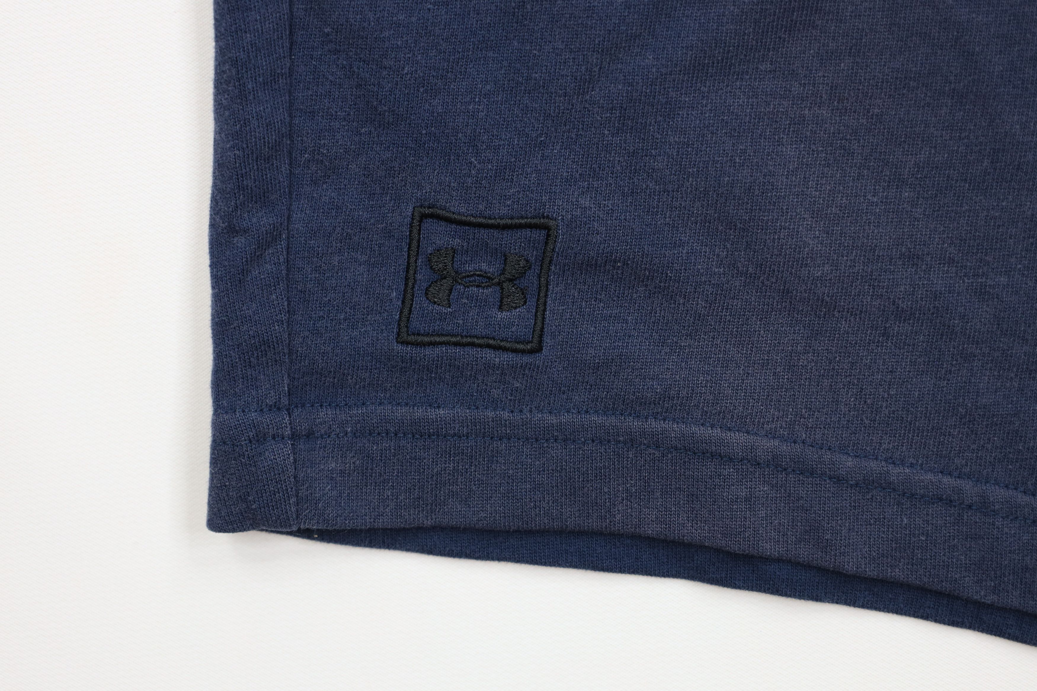 Under Armour Under Armour Faded Above Knee Sweatpants Shorts Navy Blue Size US 32 / EU 48 - 5 Thumbnail