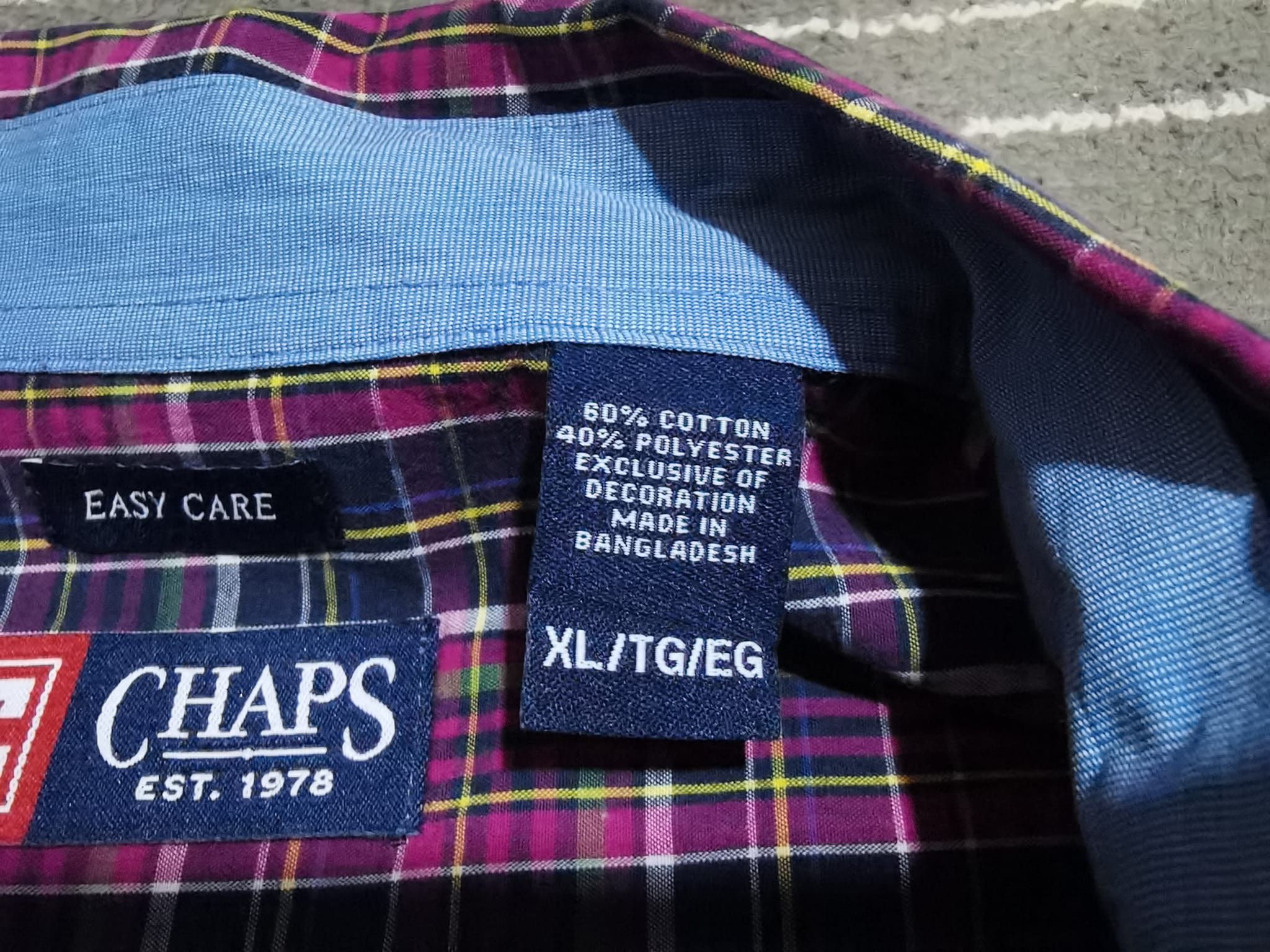 Chaps CHAPS by Ralph Lauren easy care button up XL 2229 Size US XL / EU 56 / 4 - 7 Thumbnail