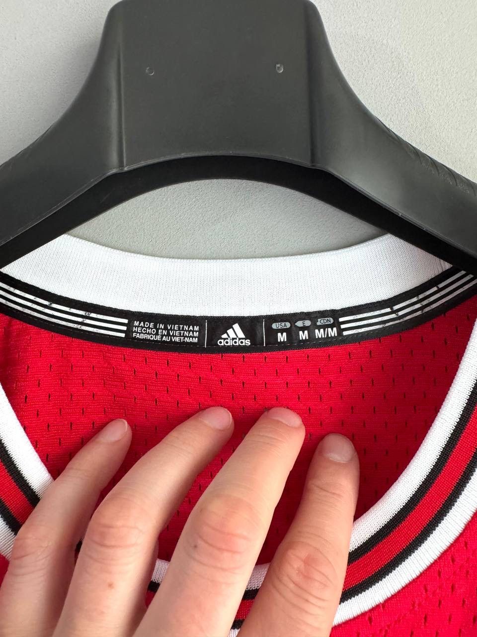 Adidas Adidas Chicago Bulls NBA Basketball Jersey #91 RODMAN, M Size US M / EU 48-50 / 2 - 7 Thumbnail