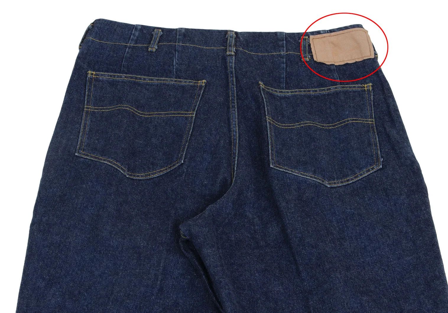 Yohji Yamamoto Yohji Yamamoto Three Stitch Tapered Denim Indigo M Size US 34 / EU 50 - 11 Thumbnail