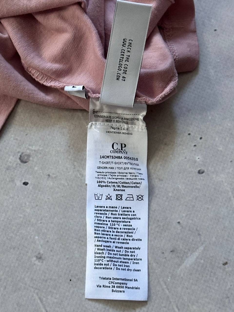C.P. Company × Massimo Osti C.P Company Men’s Tee Streetwear Rare T-Shirt Size US L / EU 52-54 / 3 - 7 Thumbnail