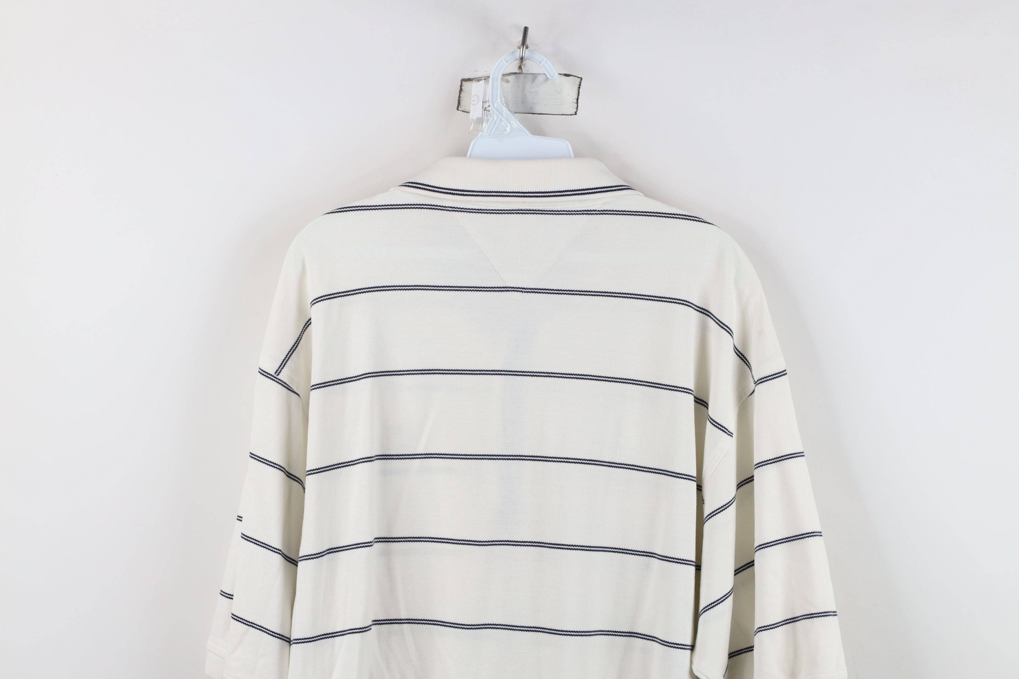Tommy Hilfiger Vintage 90s Tommy Hilfiger Golf Pique Cotton Knit Polo Shirt Size US XL / EU 56 / 4 - 14 Thumbnail